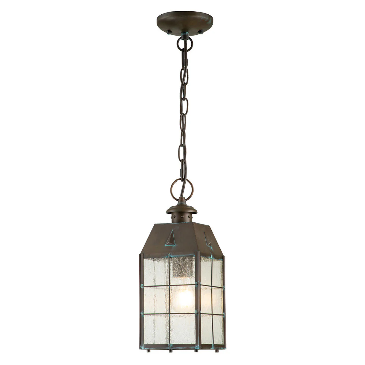 Nantucket Outdoor Hanging Chain Lantern - Image 5