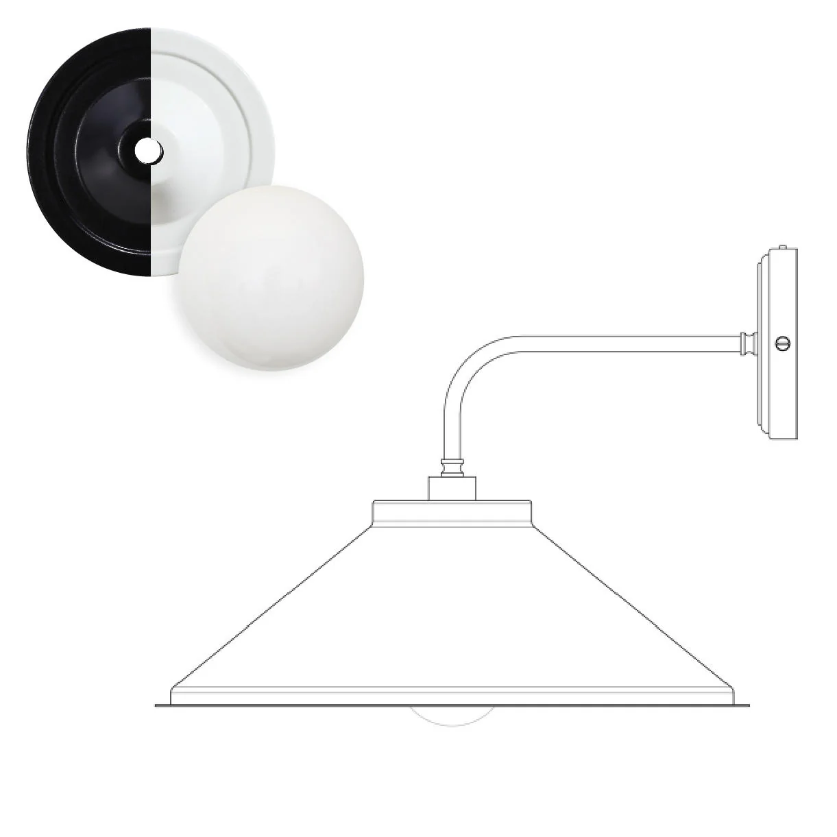 Nerissa Outdoor Wall Light - Image 10