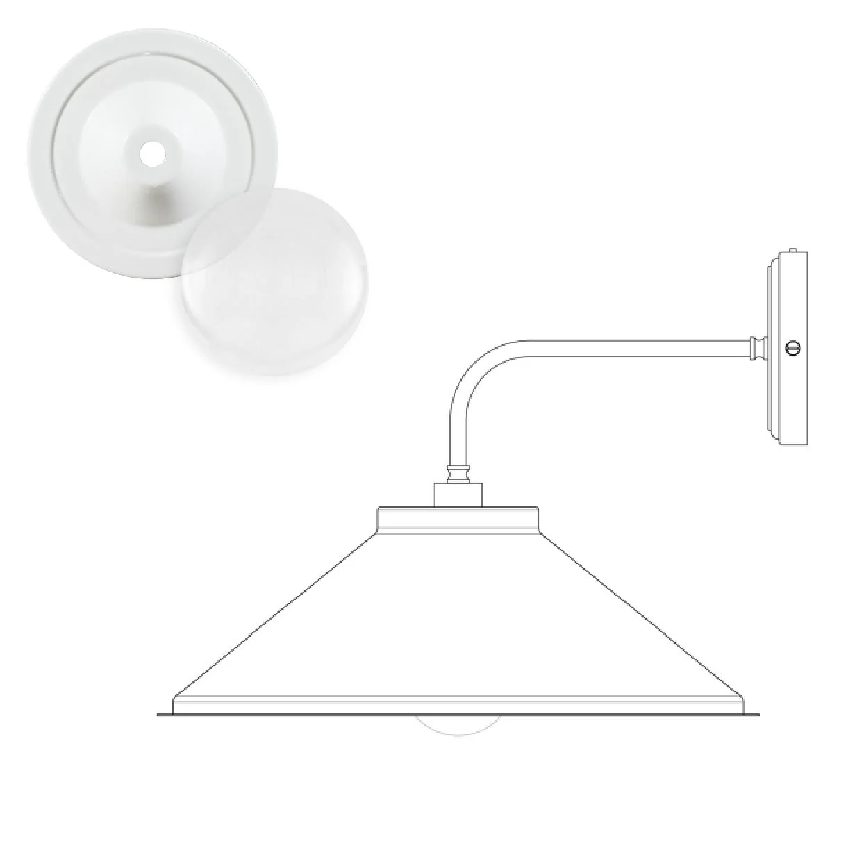 Nerissa Outdoor Wall Light - Image 11