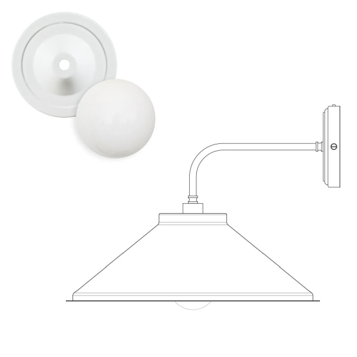 Nerissa Outdoor Wall Light - Image 12