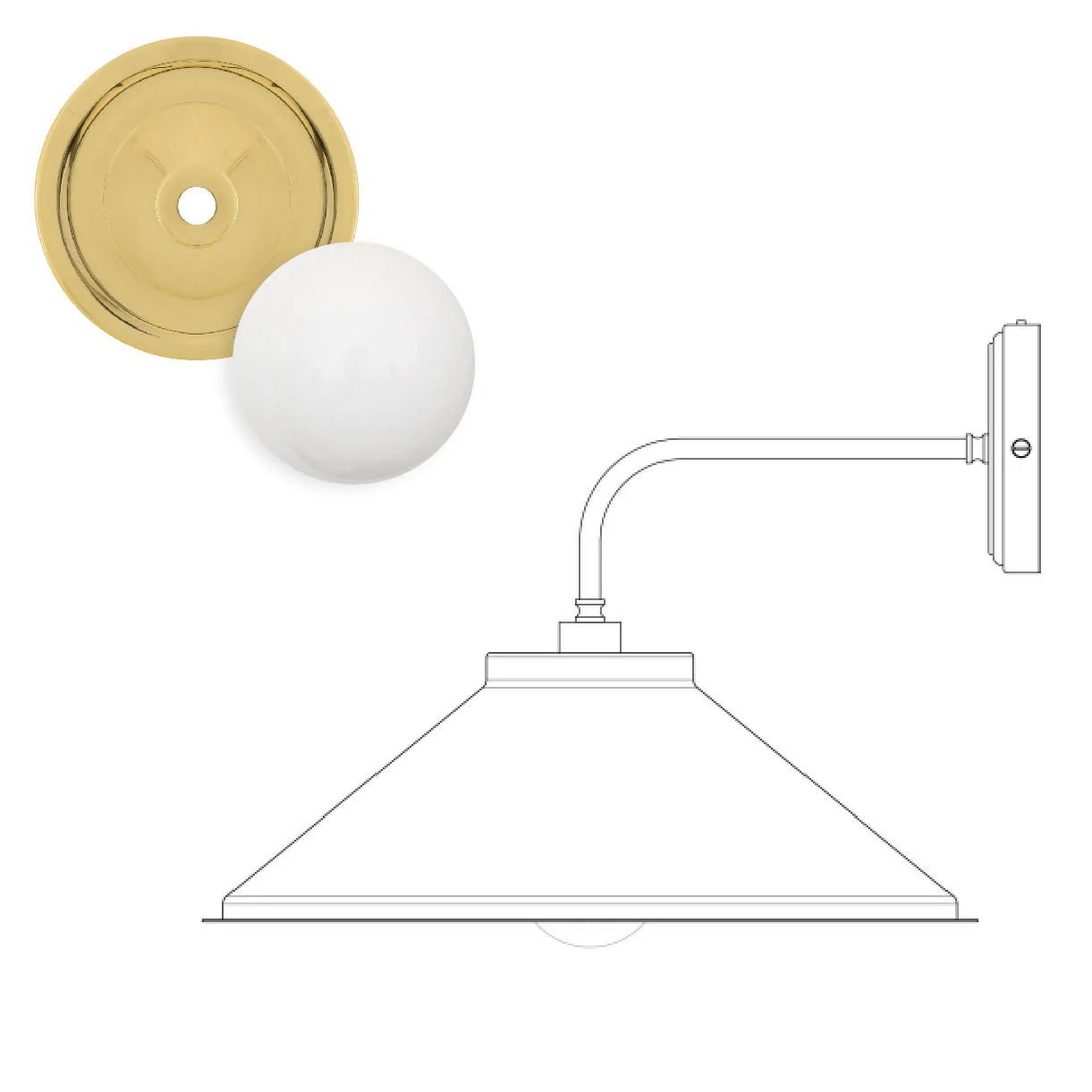 Nerissa Outdoor Wall Light - Image 8