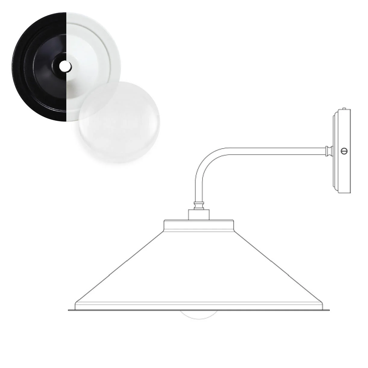Nerissa Outdoor Wall Light - Image 9
