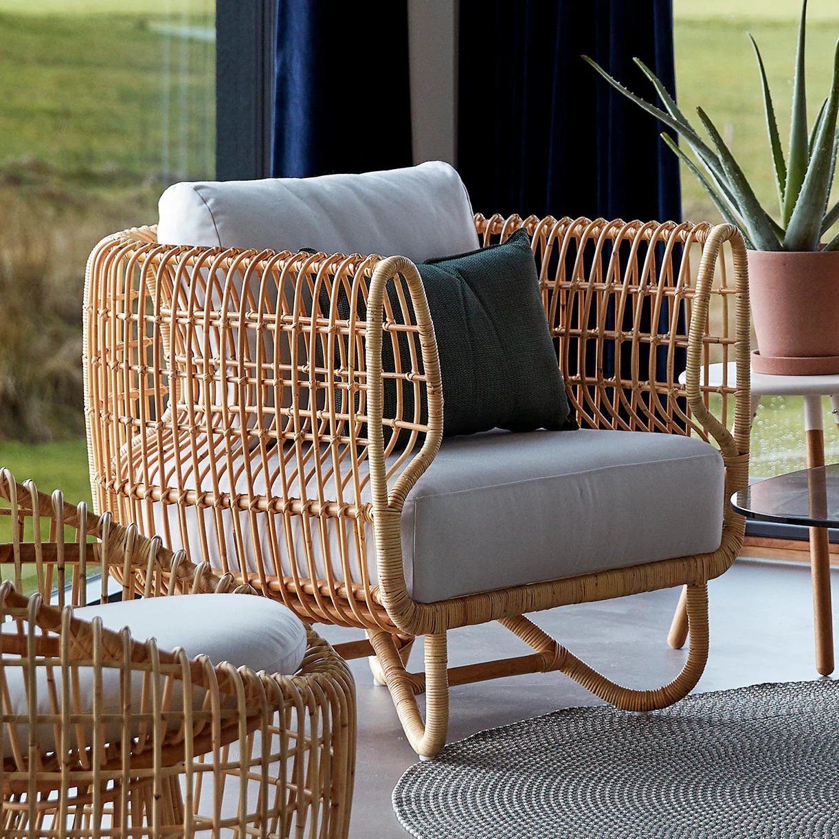 Nest Indoor Club Chair Frame - Image 2