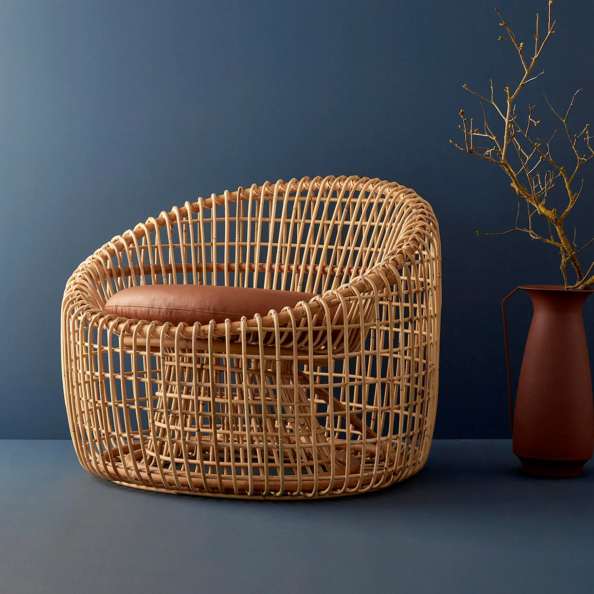 Nest Indoor Lounge Round Chair - Image 4