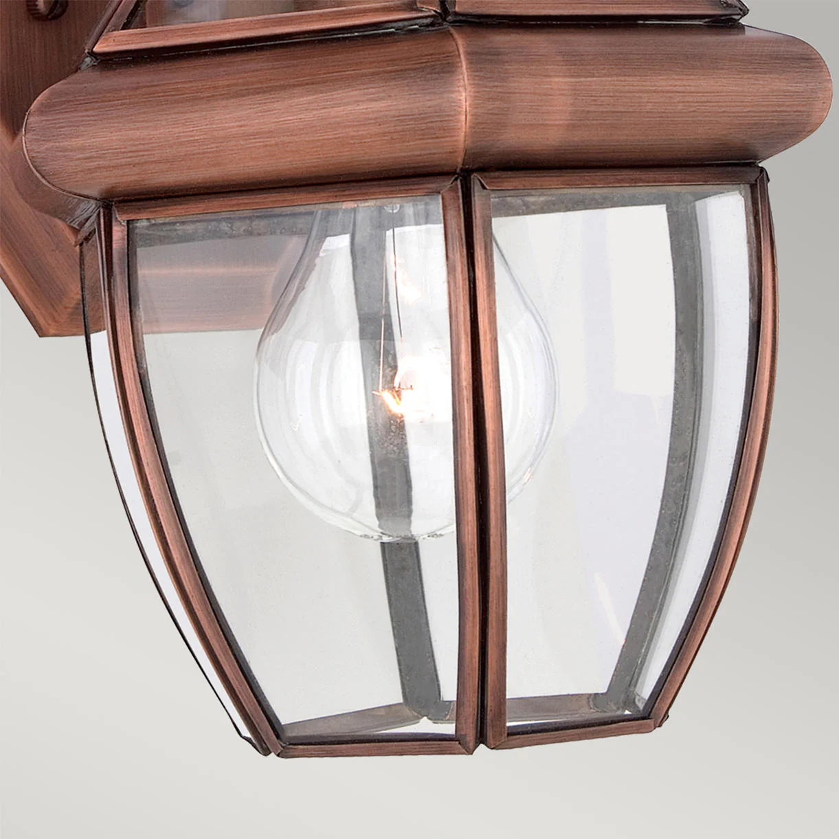 Newbury Copper Wall Lanterns - Image 4