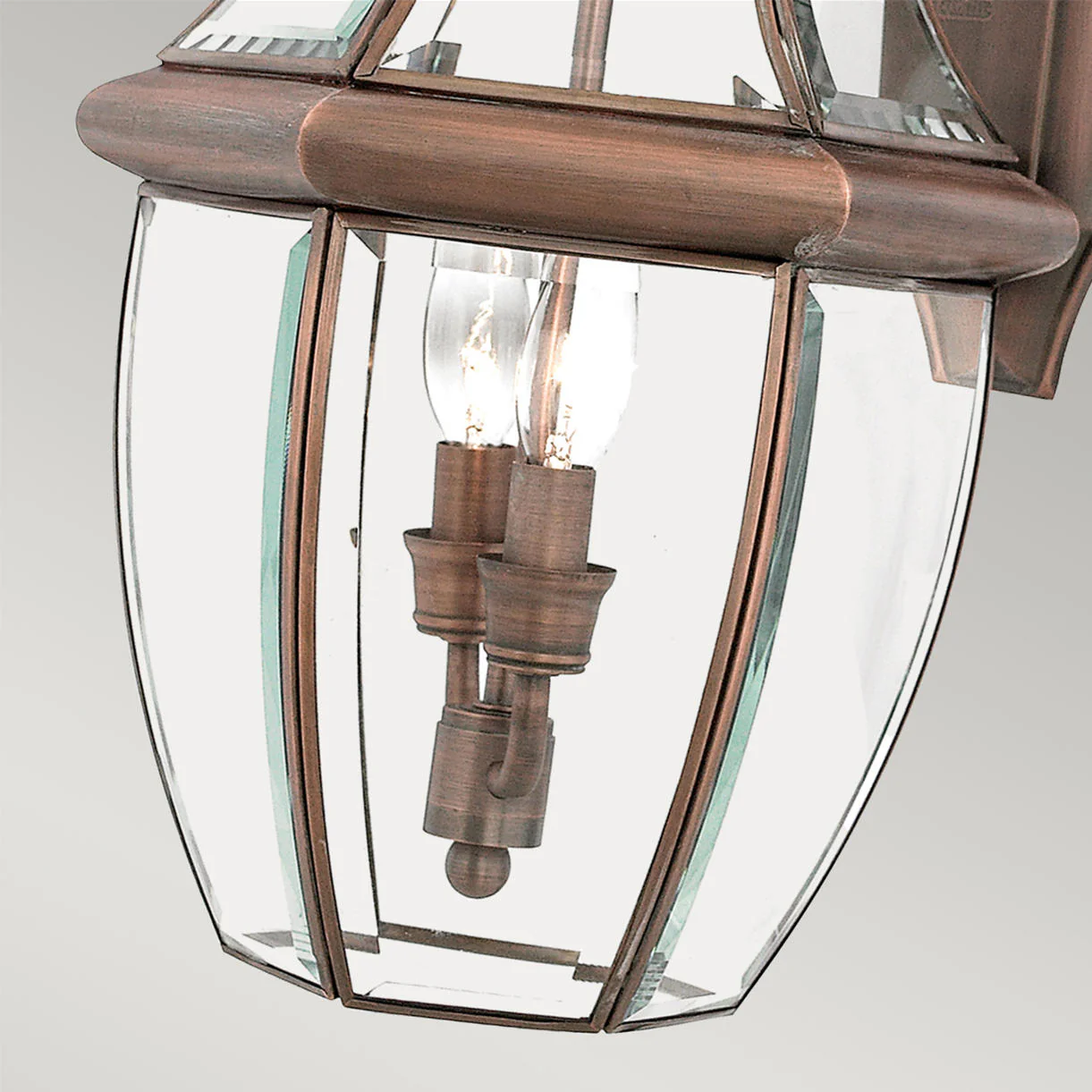 Newbury Copper Wall Lanterns - Image 5