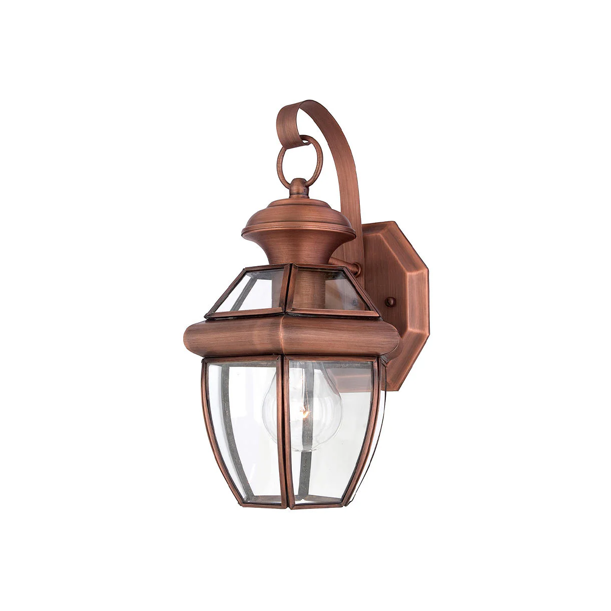 Newbury Copper Wall Lanterns - Image 8