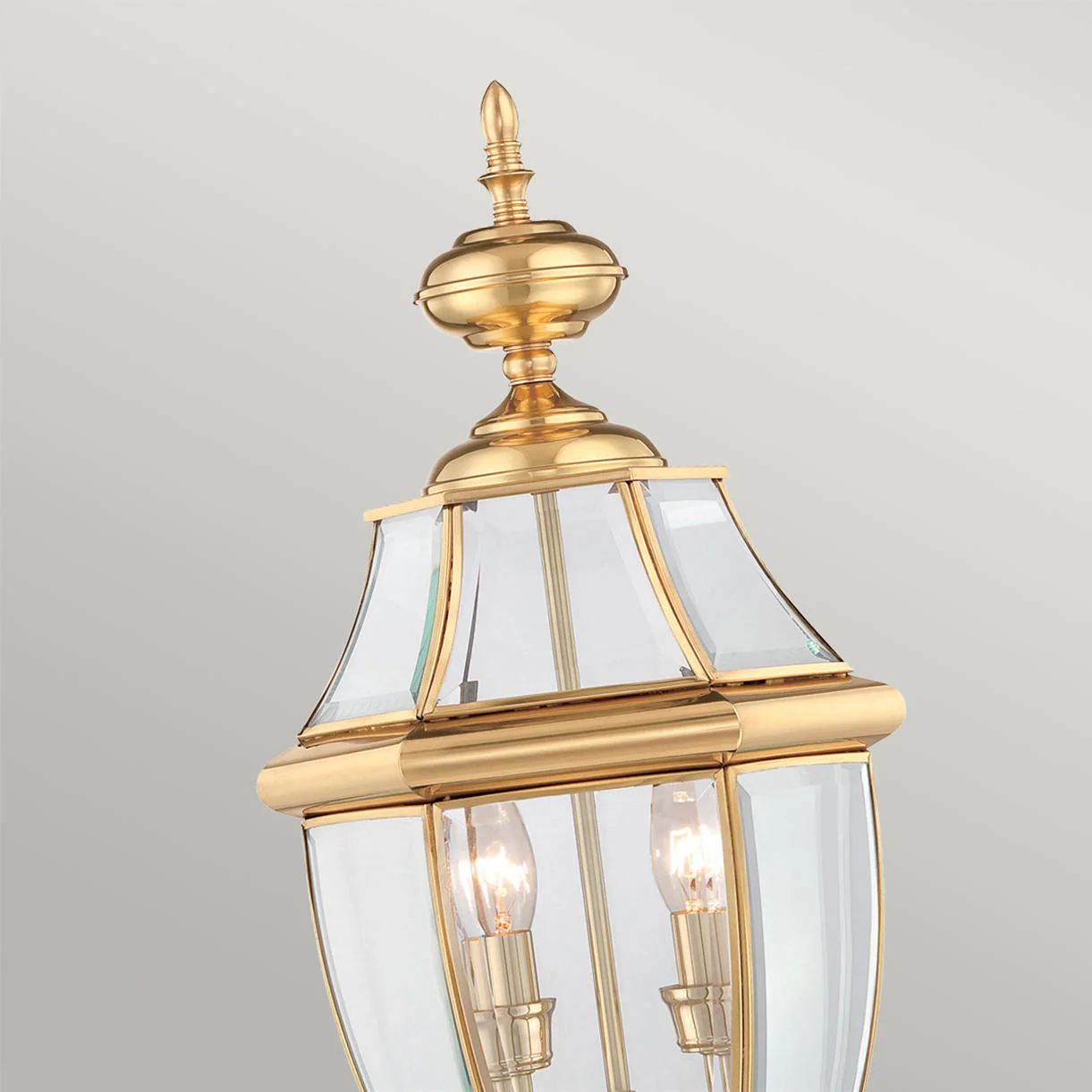 Newbury Outdoor Pedestal Lantern - Image 2
