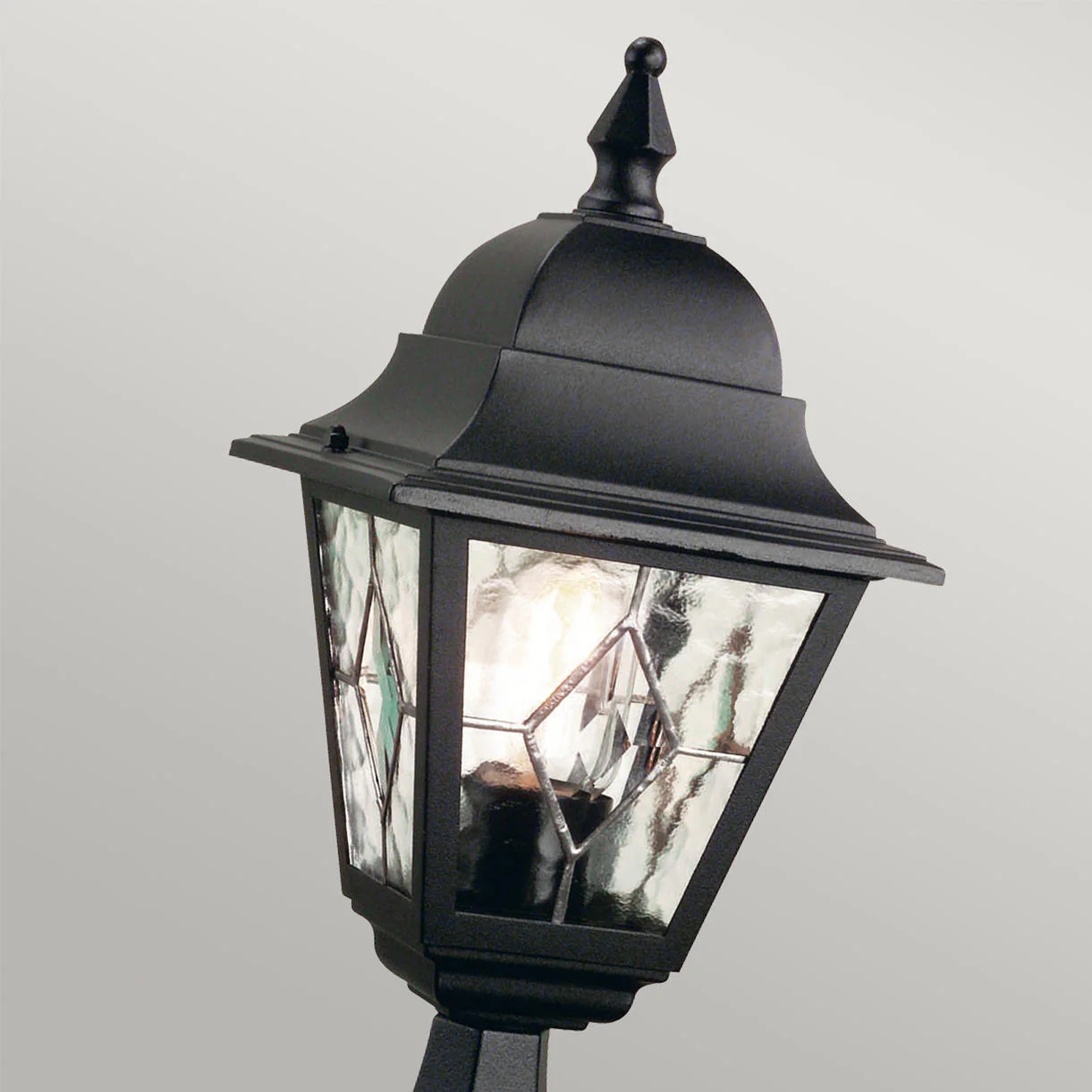 Norfolk Outdoor Pedestal Lantern - Image 2