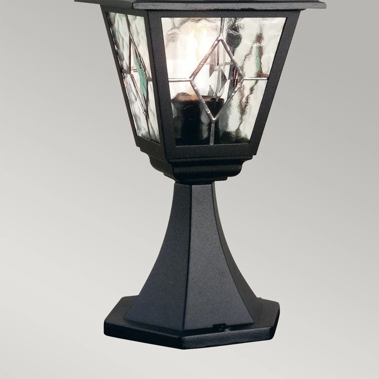 Norfolk Outdoor Pedestal Lantern - Image 3