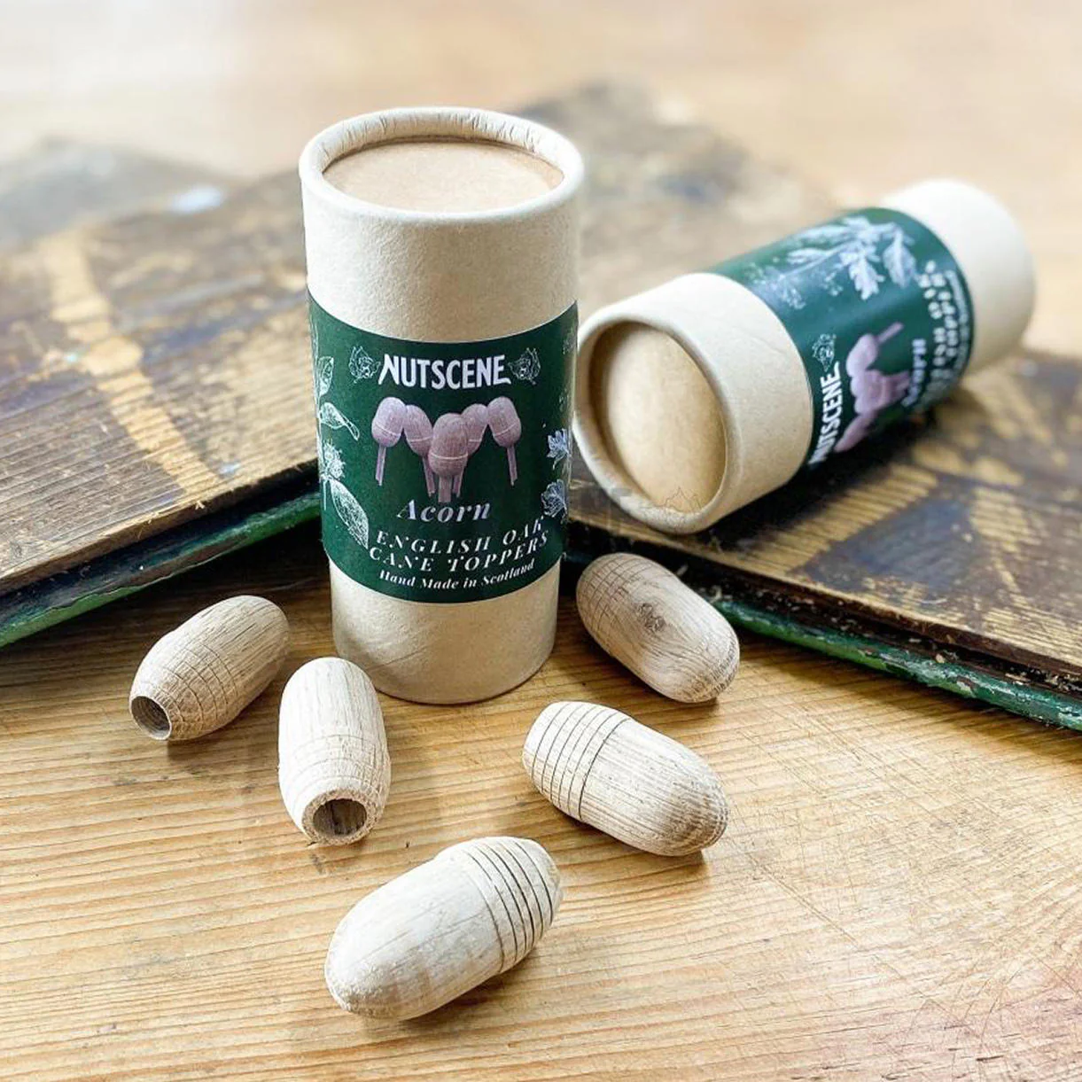 Oak Cane Caps - Image 3