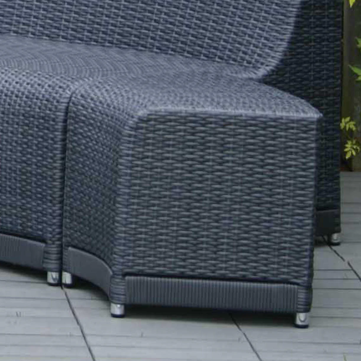 Oasis Outdoor Curved Modular Stool - Image 2