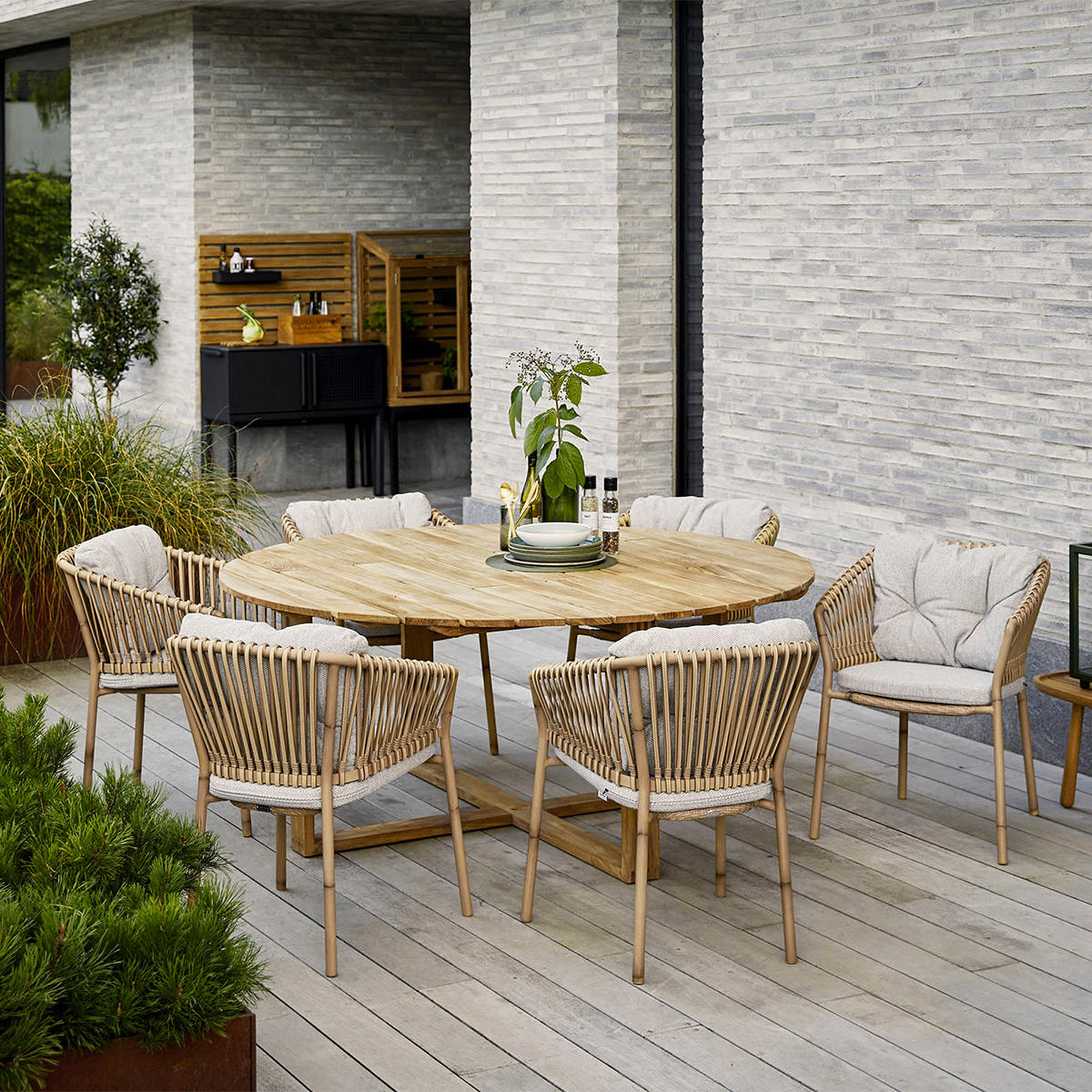 Ocean Outdoor Aluminum Chair - Image 3