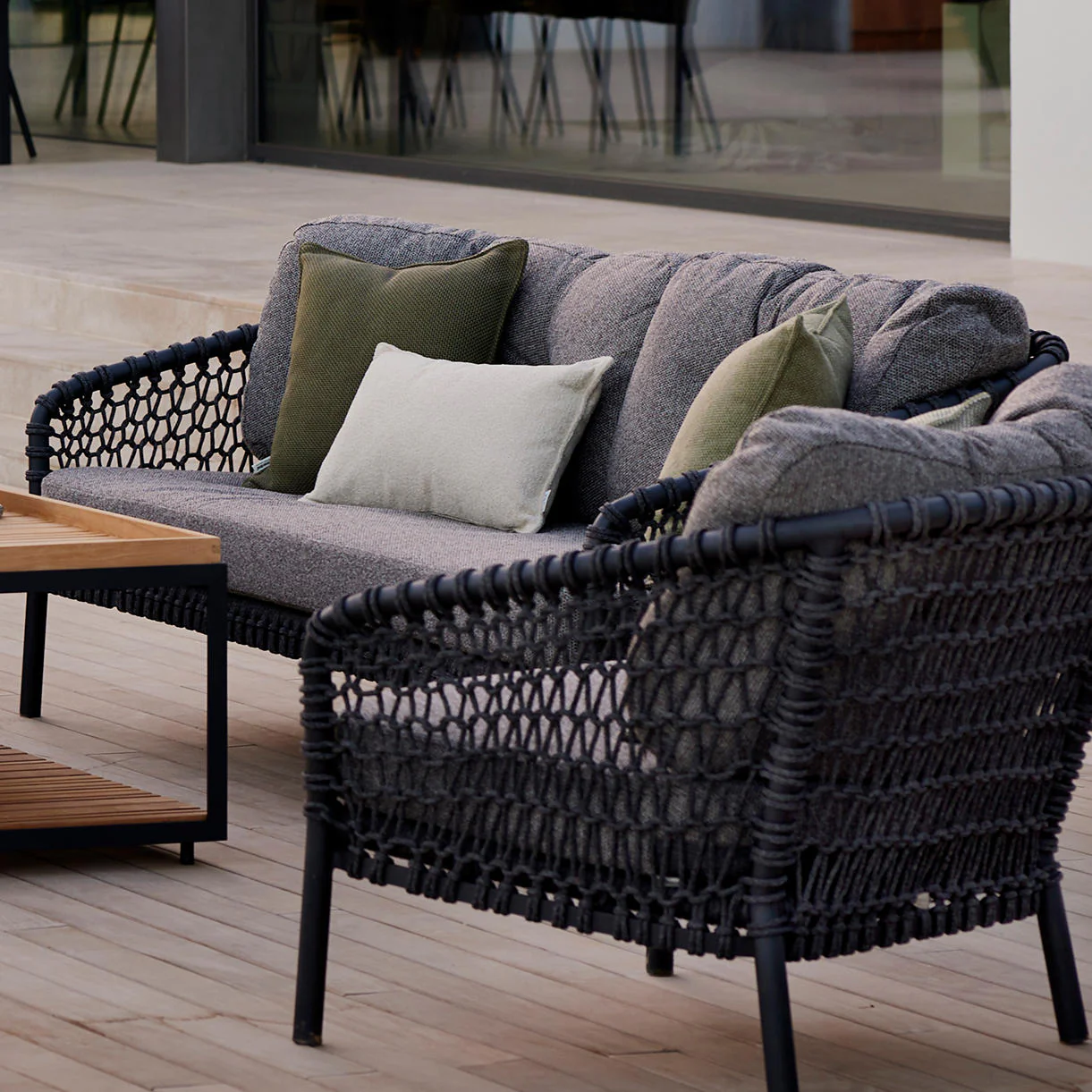 Ocean Soft Rope Large 3 Seater Sofa - Image 2