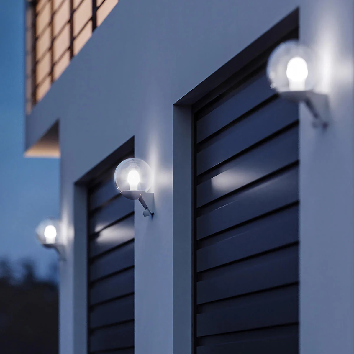 Outdoor Classic Ball Lights with Motion Sensor