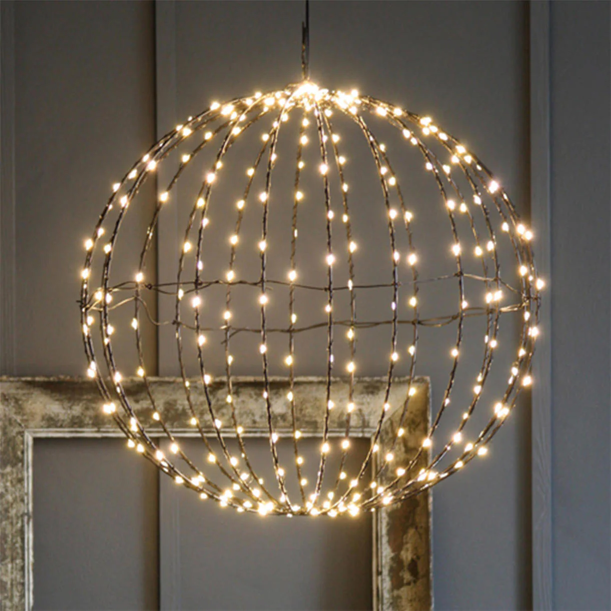 Outdoor 300 LED Illuminated Dual Function Decorative Spheres - Image 10