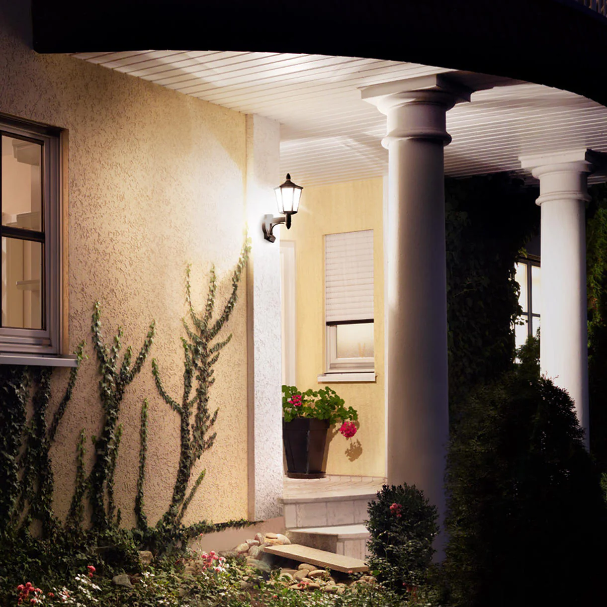 Outdoor Motion Sensor Traditional Lantern Lights - Image 2