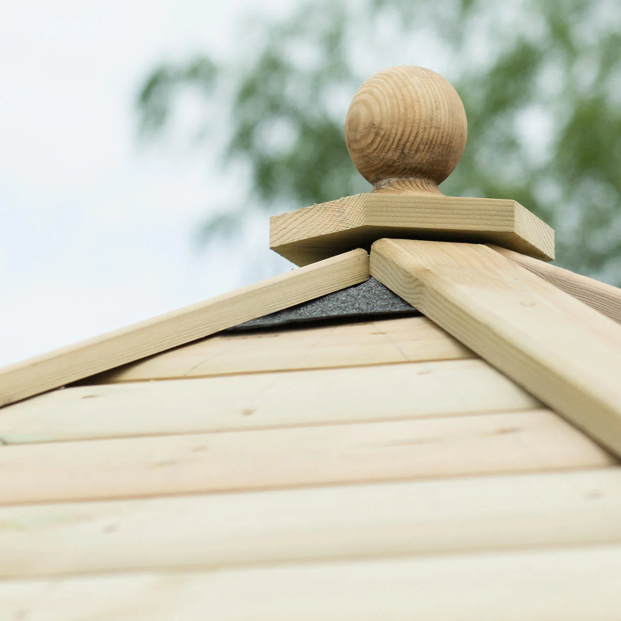 Timber Roofed Oval Gazebos - Image 2