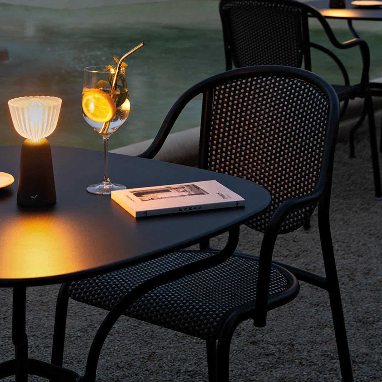 Parisienne 21 Dining Armchair Essential Weave - Image 2