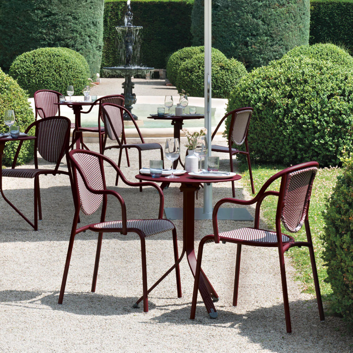 Parisienne 21 Dining Armchair Essential Weave - Image 3