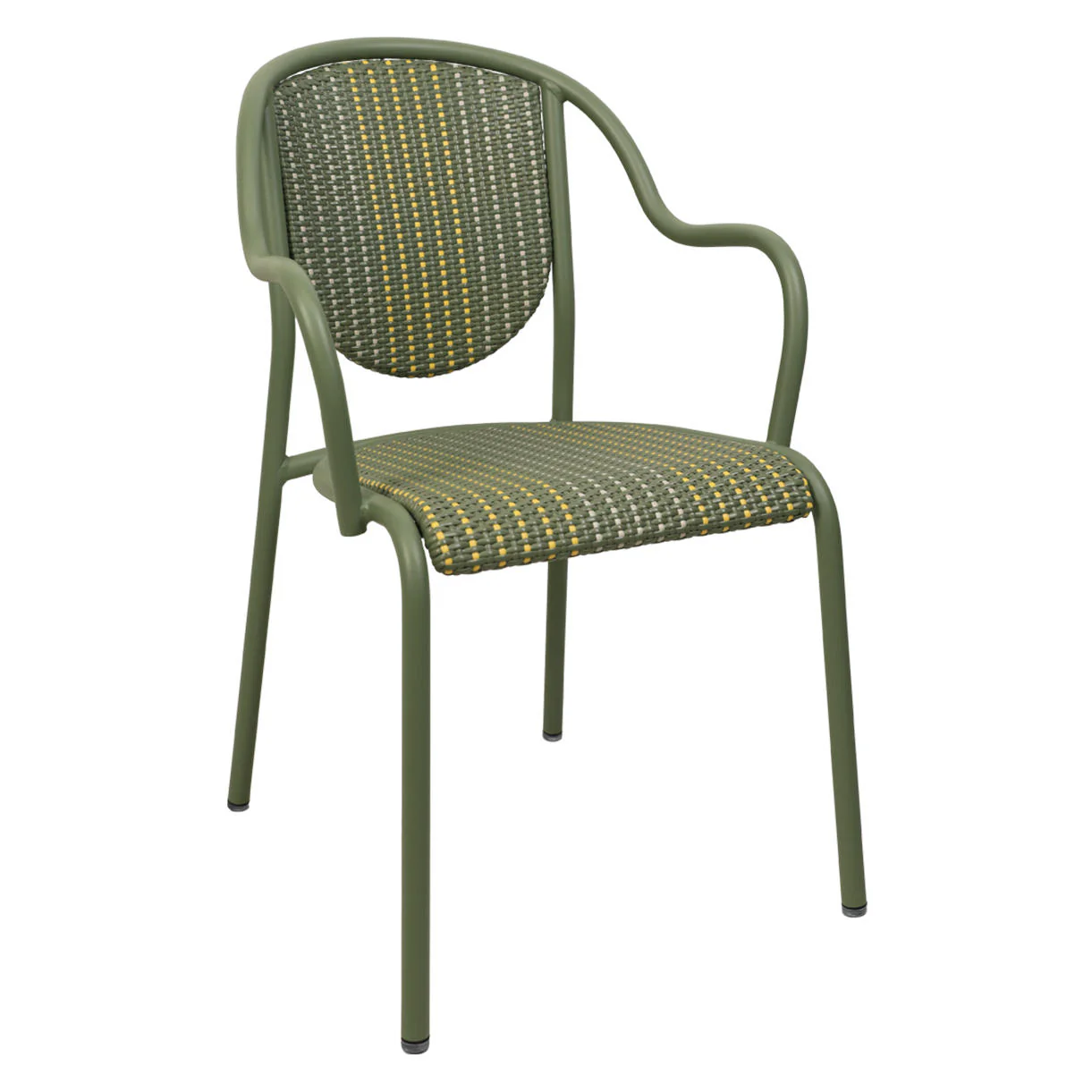 Parisienne 21 Dining Armchair Lines Weave - Image 2