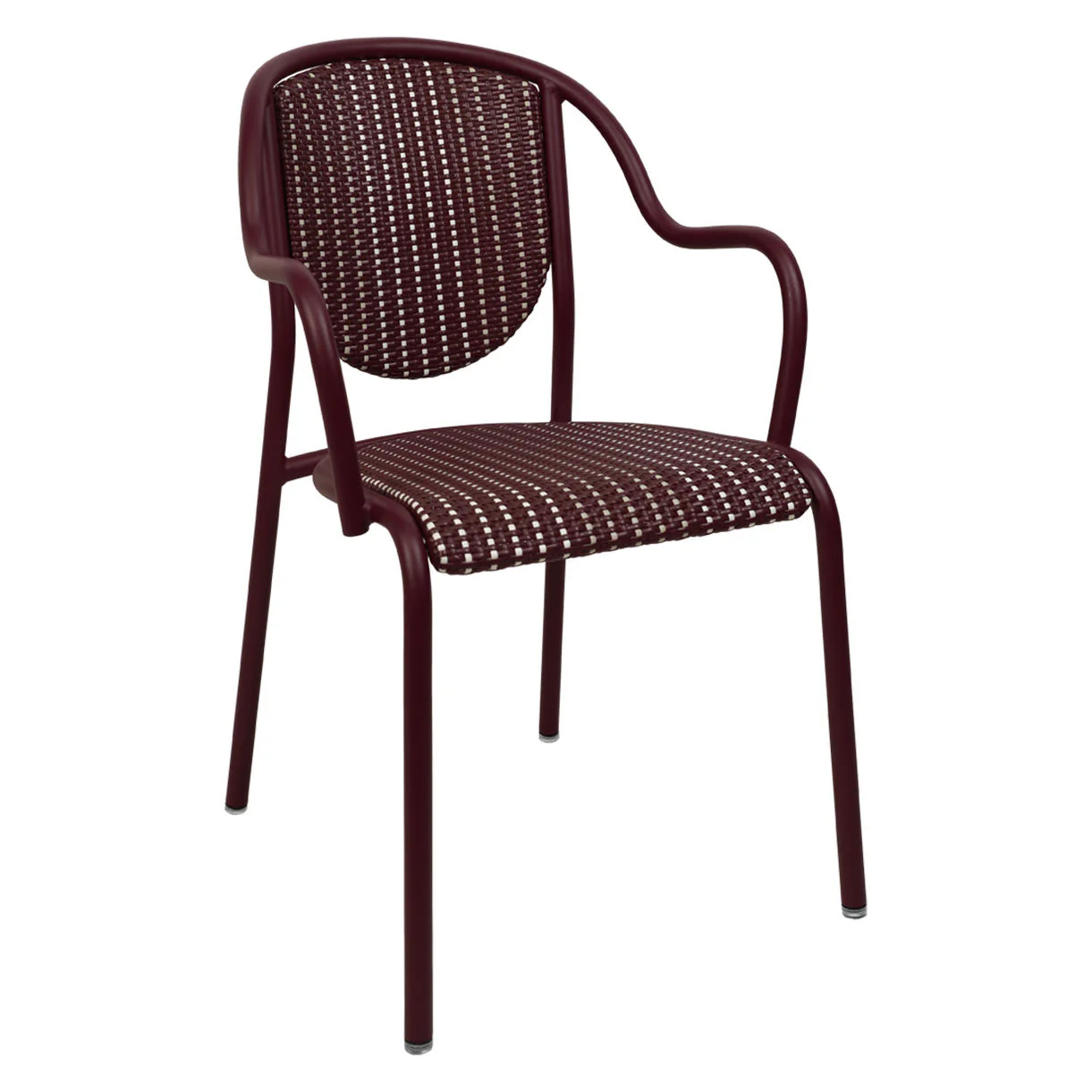 Parisienne 21 Dining Armchair Lines Weave - Image 3