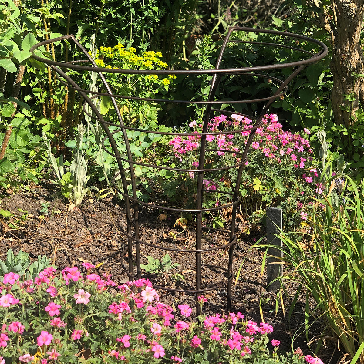 Peony Metal Plant Frame - Image 2