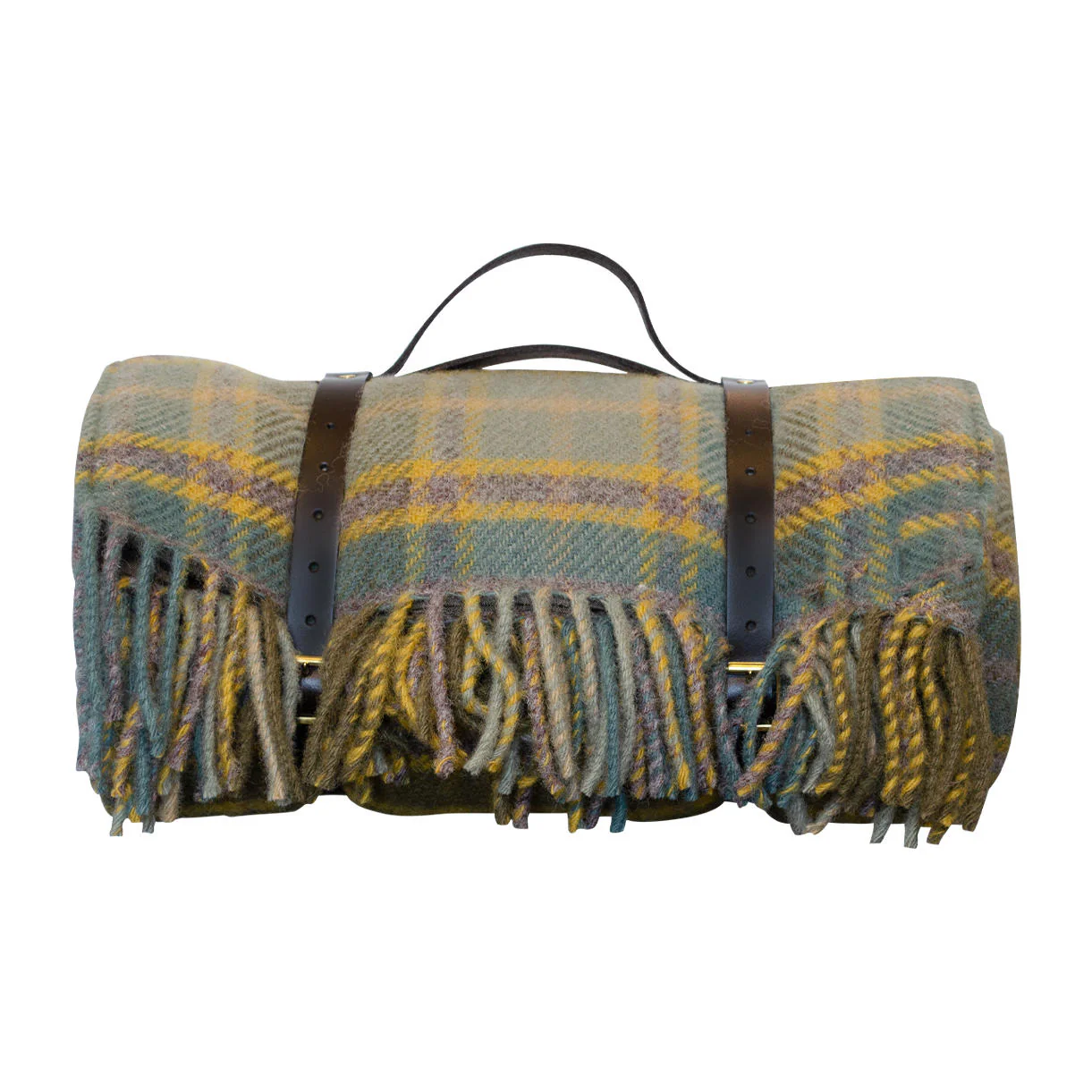 Polo Picnic Rug with Leather Strap - Image 4