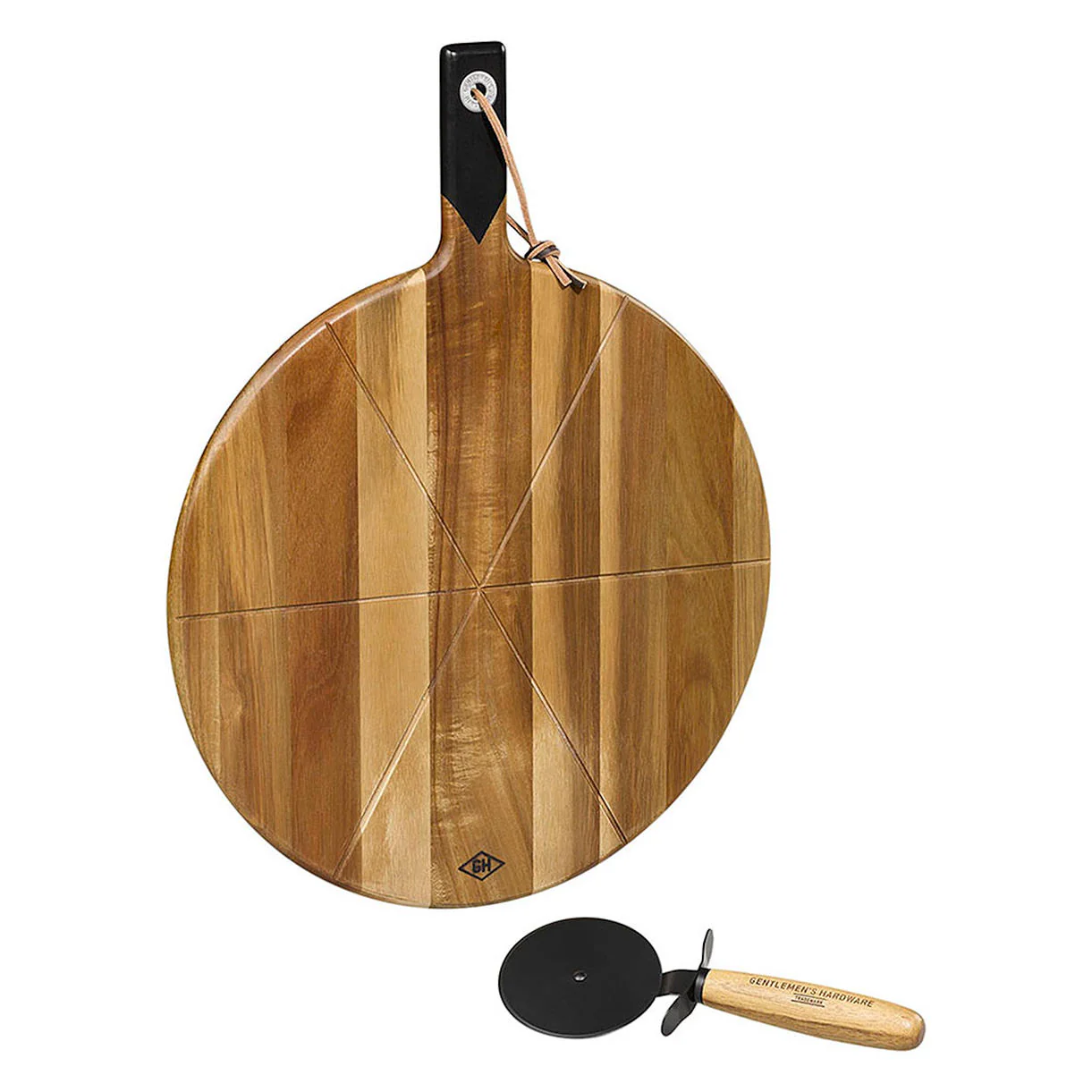 Pizza Serving Board and Cutter Set - Image 3