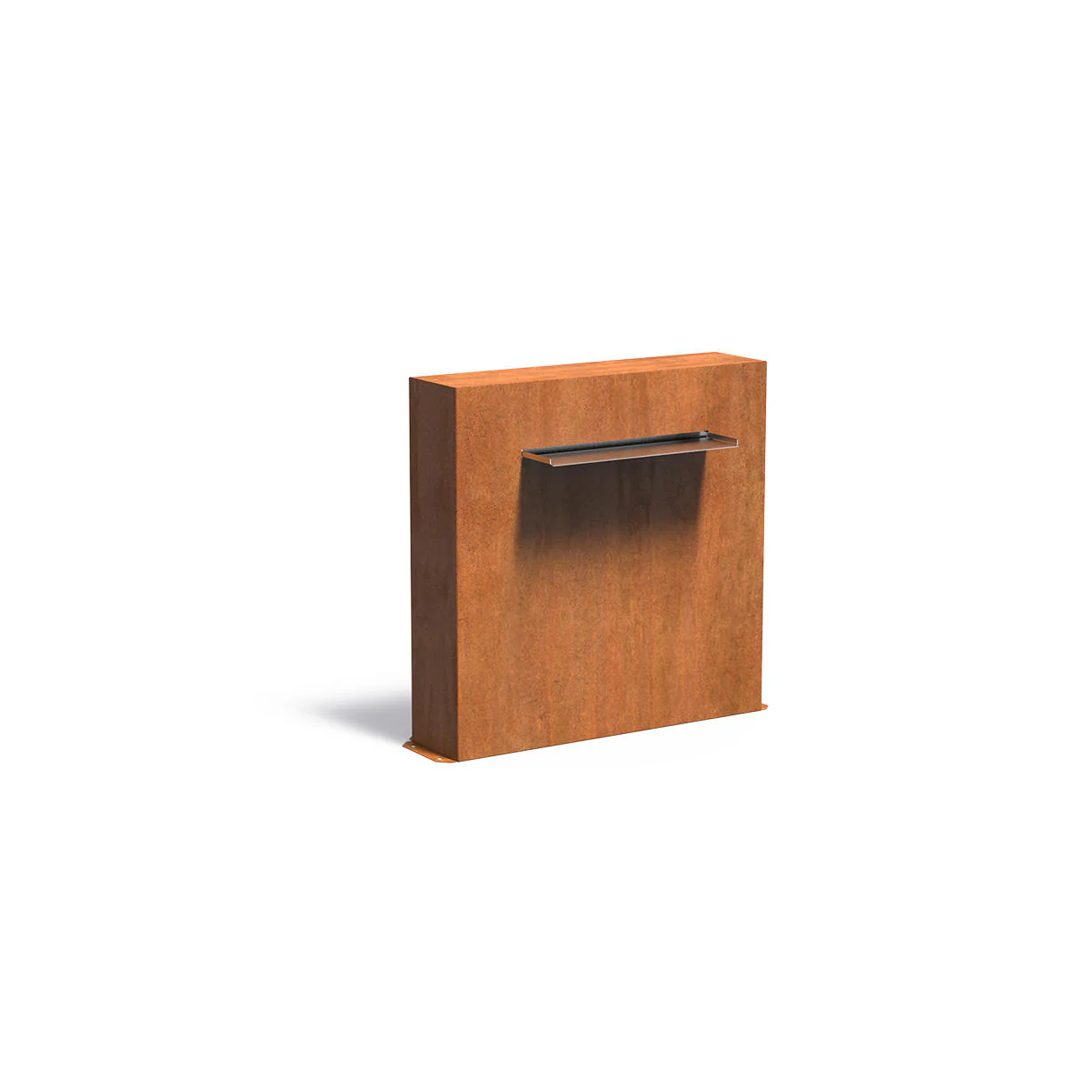 Pond Water Wall Free Standing with Water Blade - Corten - Image 3