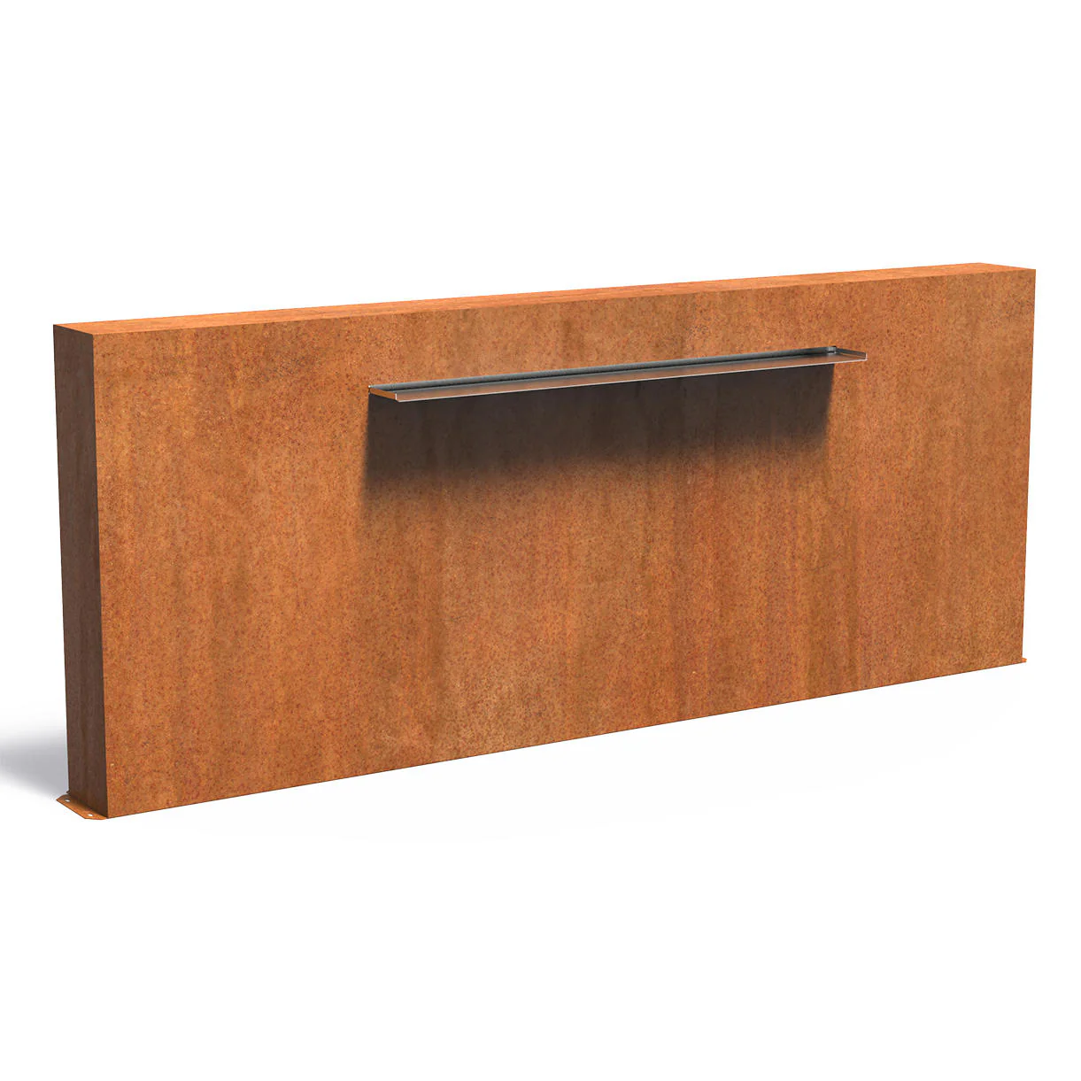 Pond Water Wall Free Standing with Water Blade - Corten - Image 4