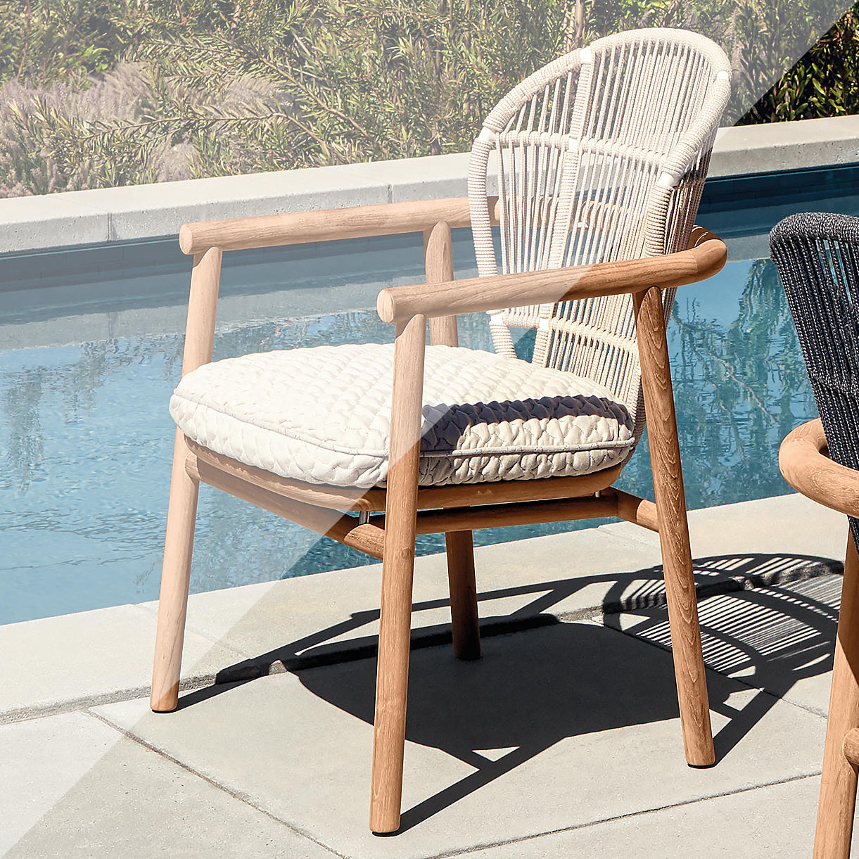 Protective Cover for Fern Dining Chair with Arms