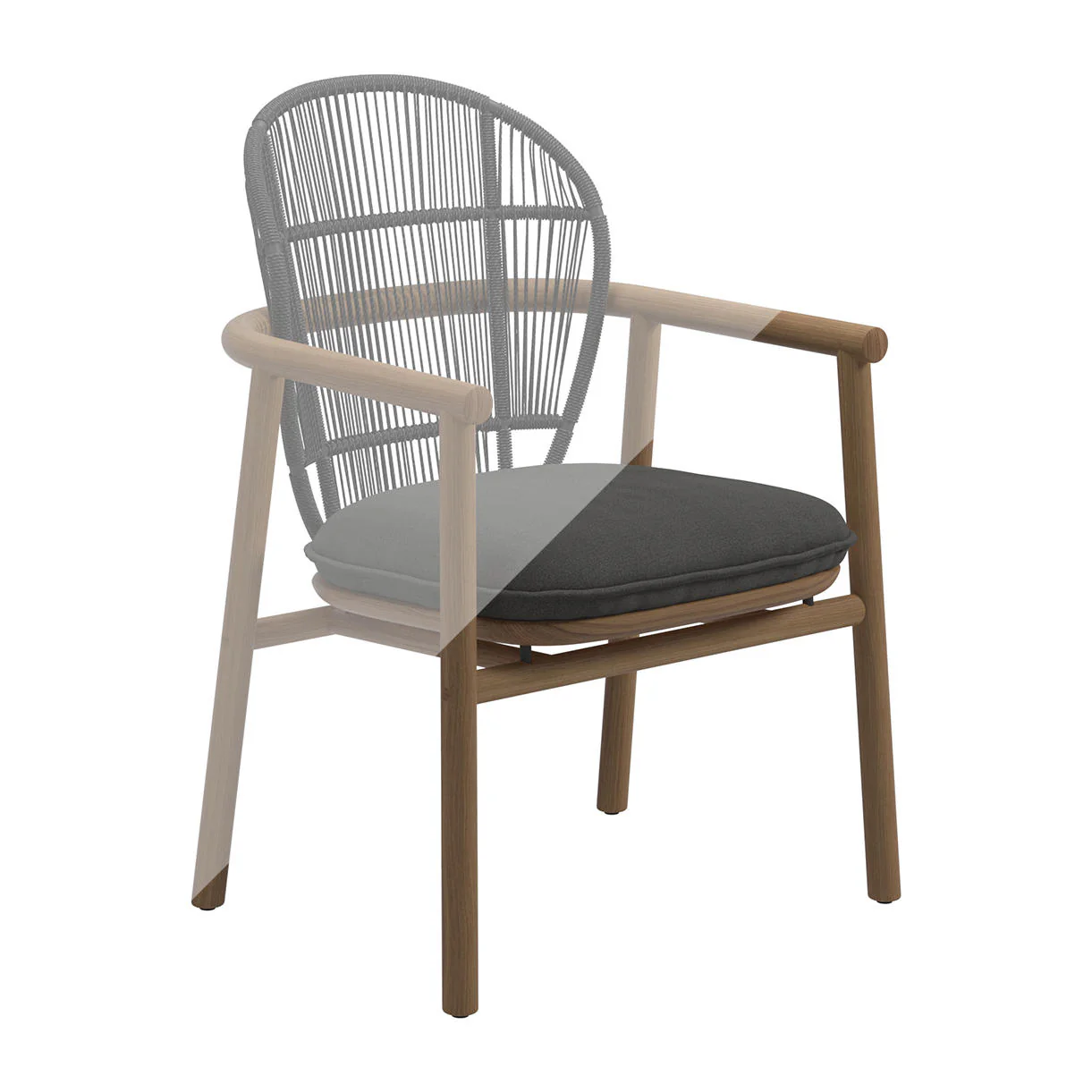 Protective Cover for Fern Dining Chair with Arms - Image 2