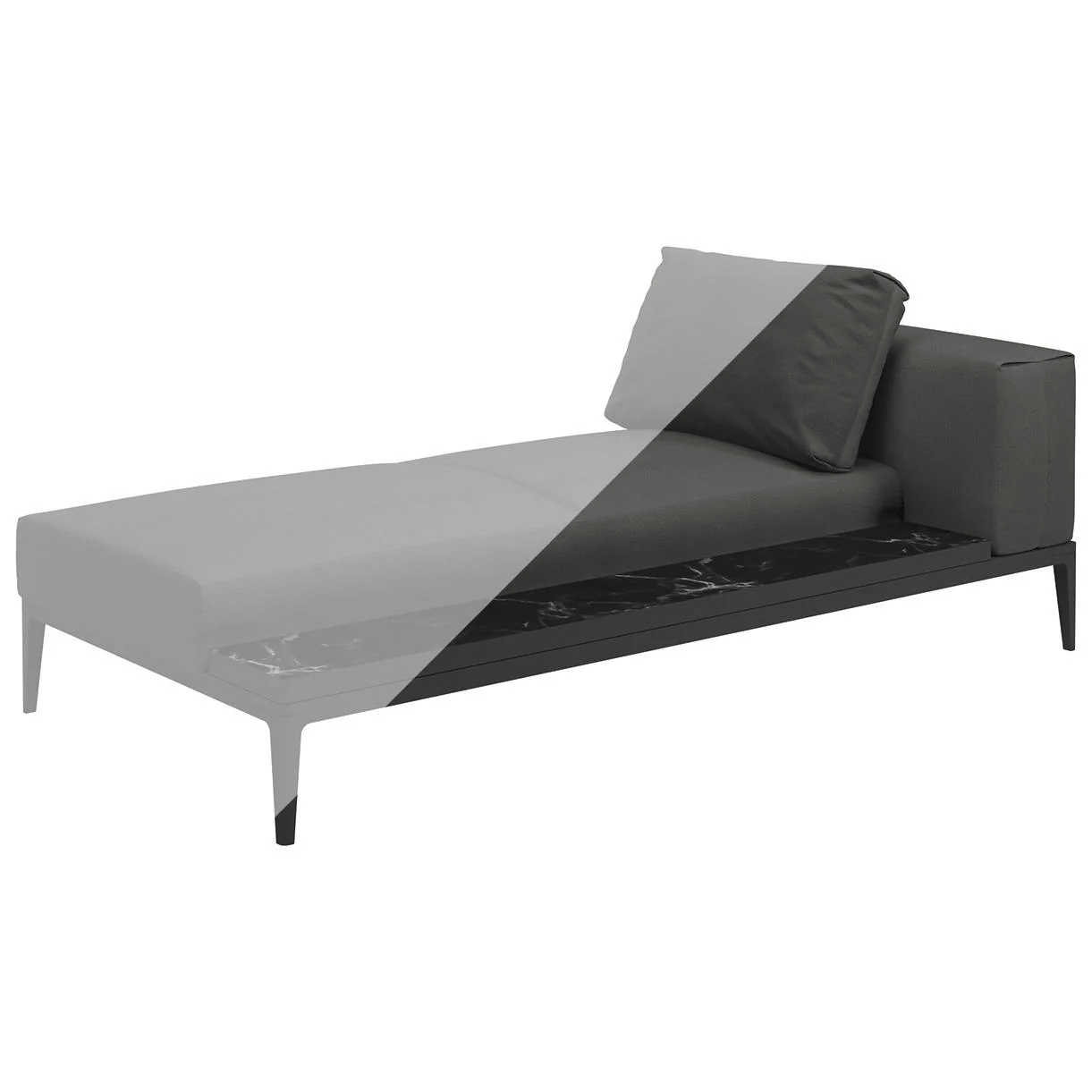 Protective Cover for Grid Left Chaise Unit - Image 2