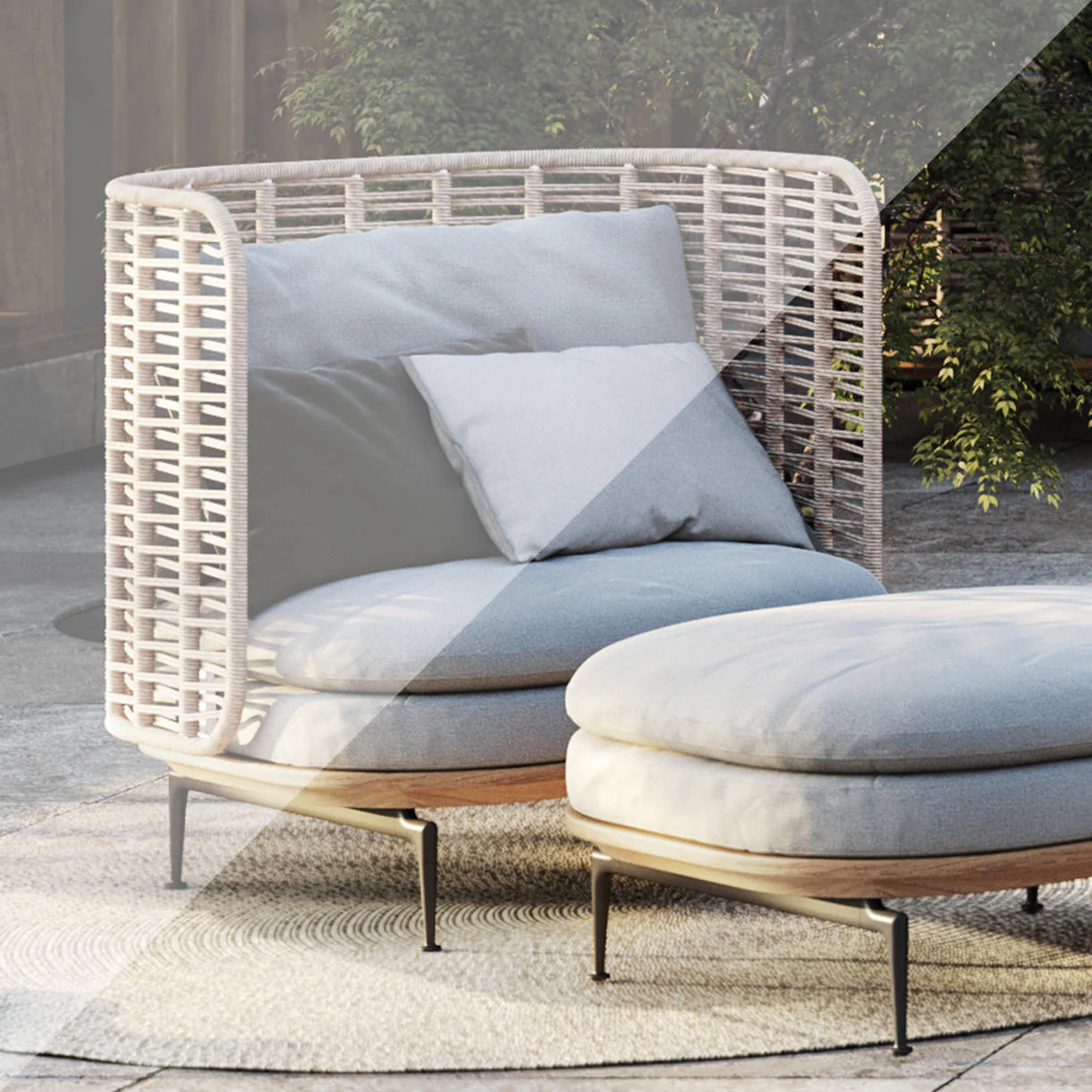 Protective Cover for Mistral Lounge Chair
