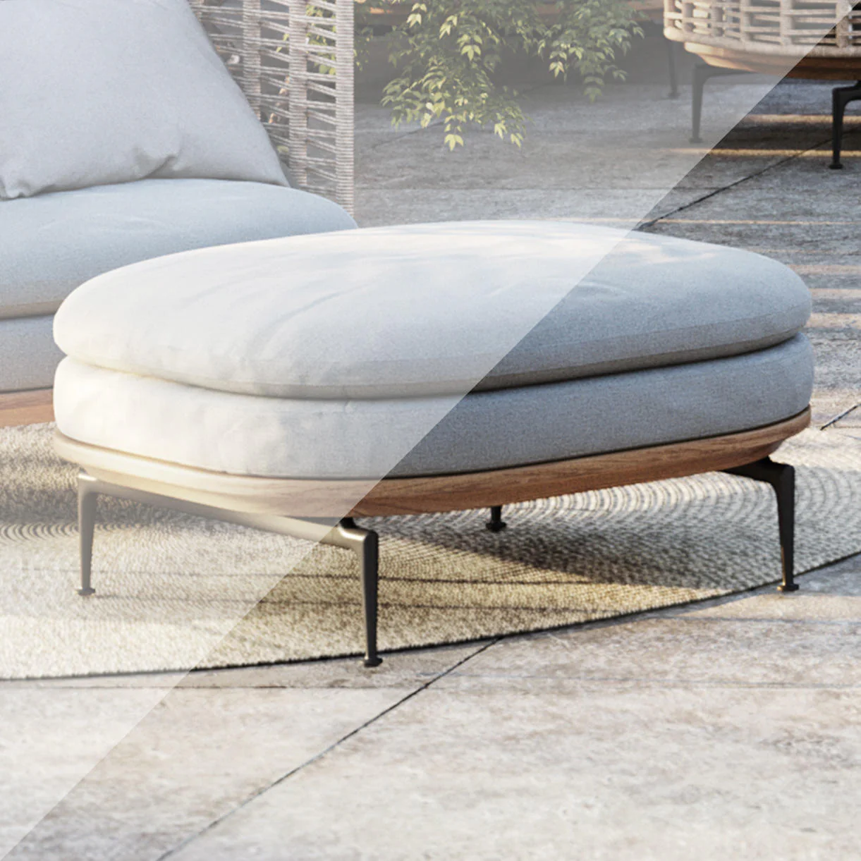 Protective Cover for Mistral Ottoman