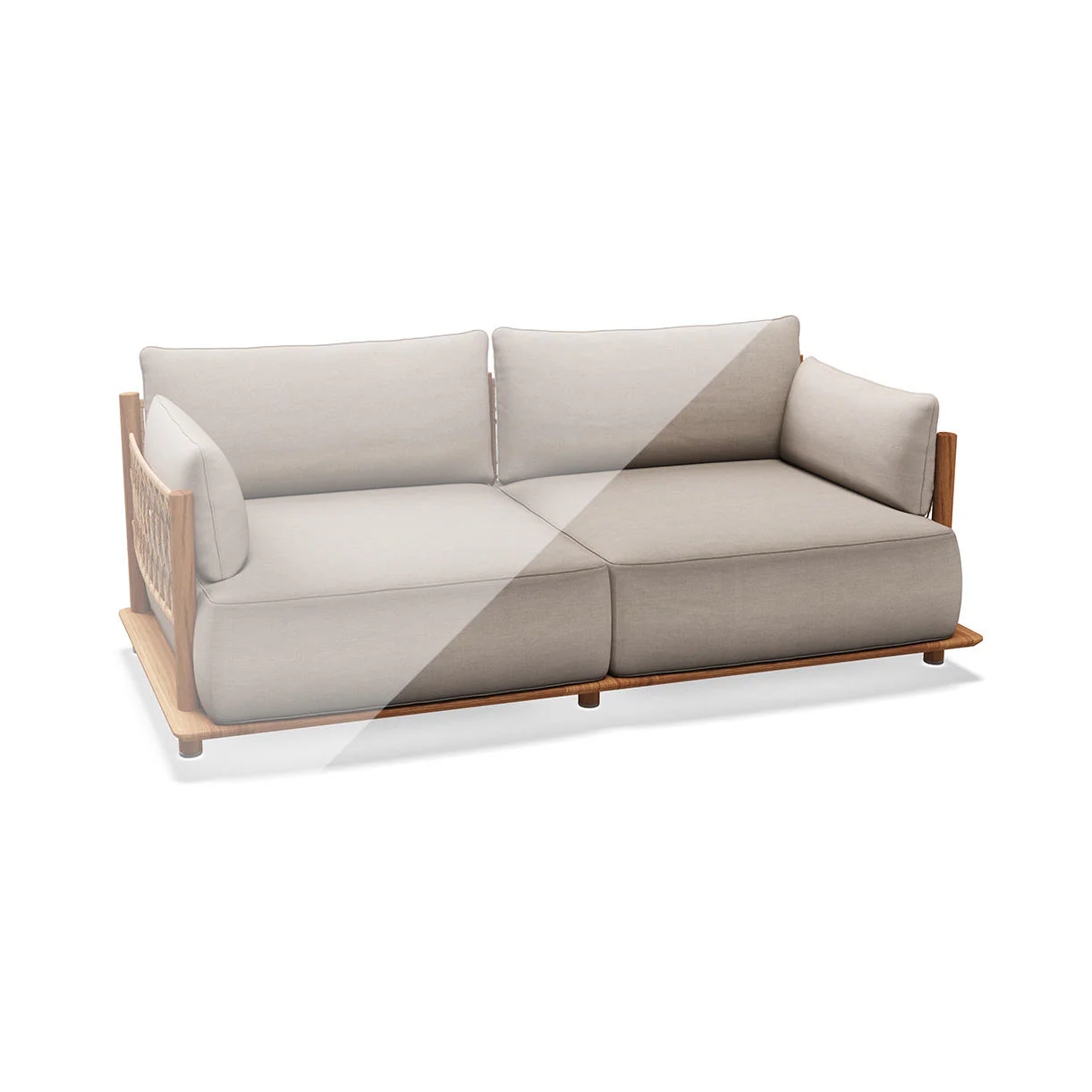 Protective Cover for Salina 2 Seater Sofa - Image 2