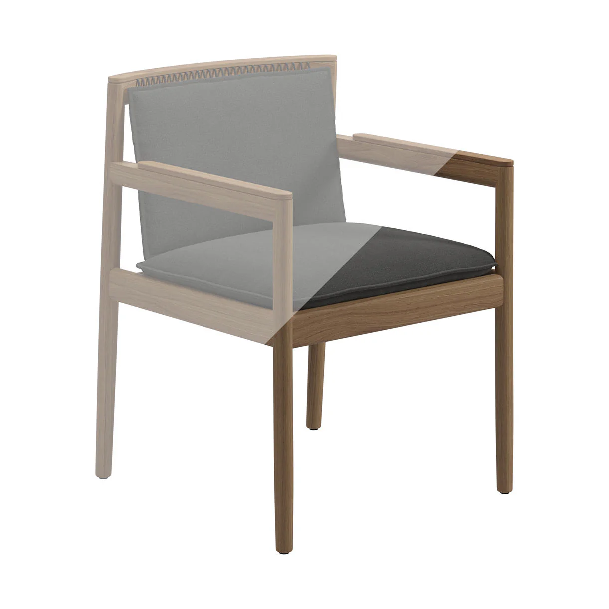 Protective Cover for Saranac Dining Chair with Arms - Image 2