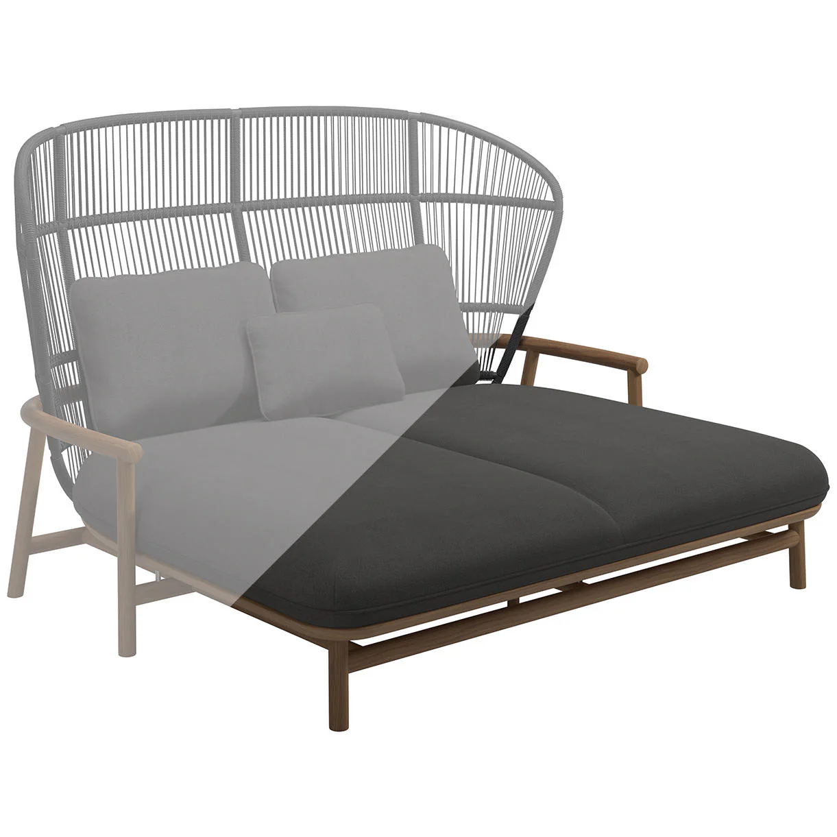 Protectiver Cover for Fern High Back Daybed - Image 2