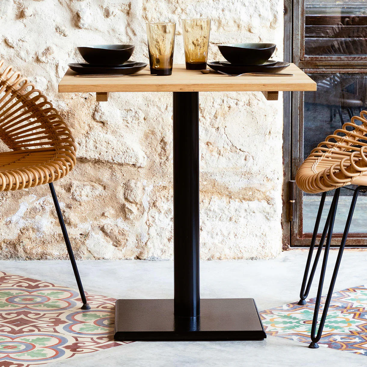 Quadro Square Bistro Table