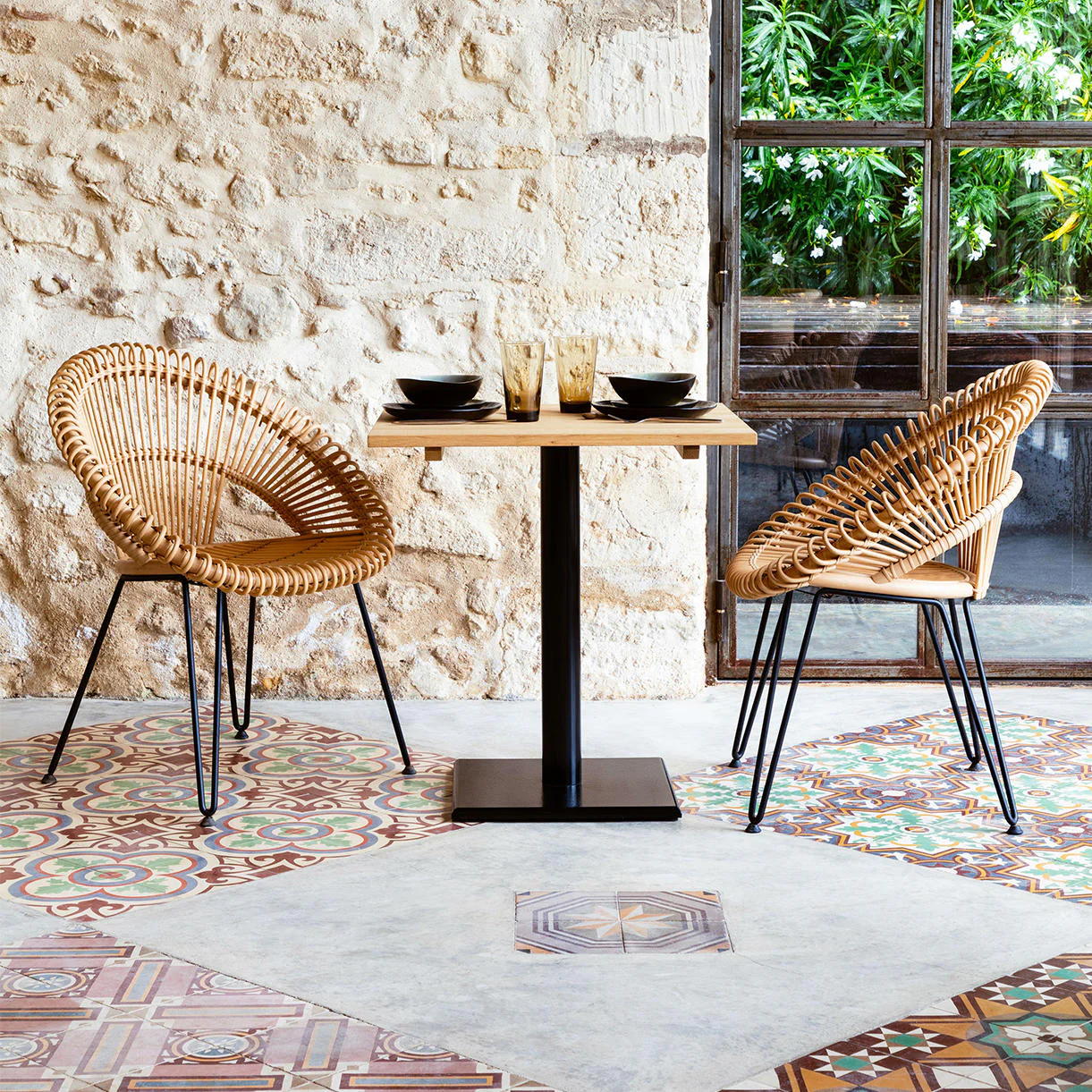 Quadro Square Bistro Table - Image 2