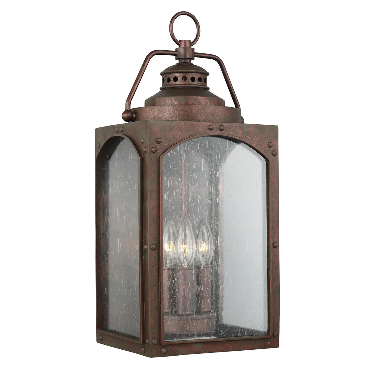 Randhurst Outdoor 3 Light Wall Lantern - Image 5
