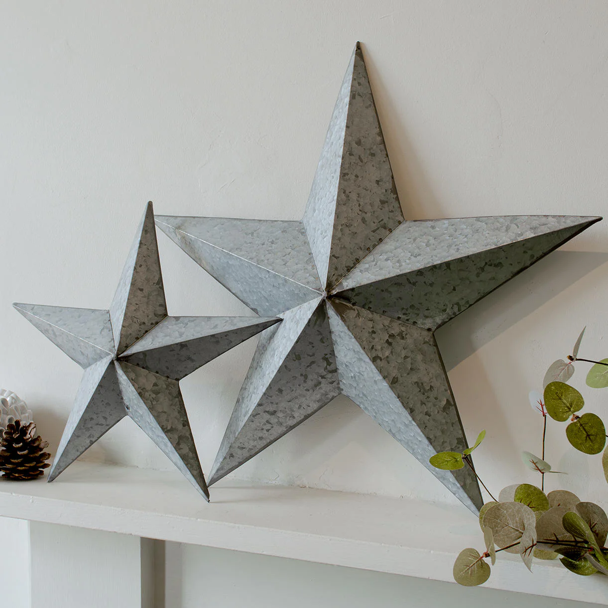 Zinc Metal Christmas Stars - Image 2