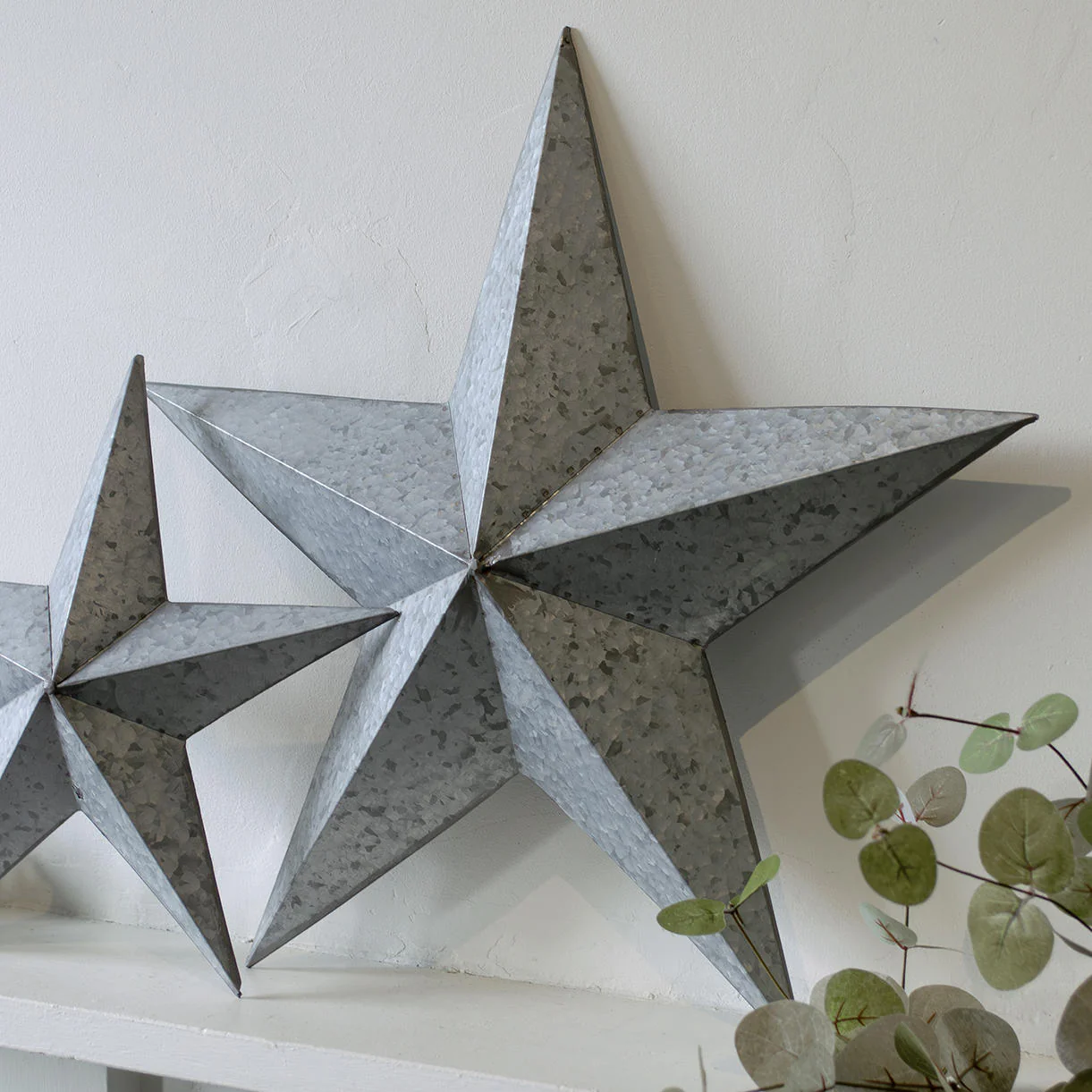 Zinc Metal Christmas Stars - Image 3