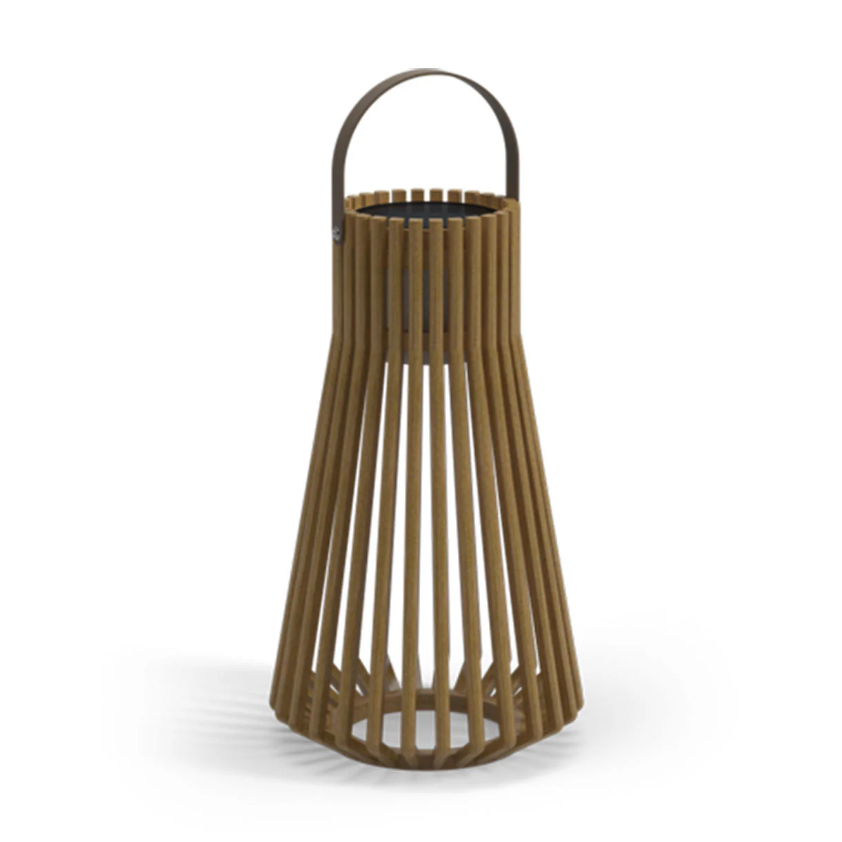 Ray Teak LED Lantern - Image 5