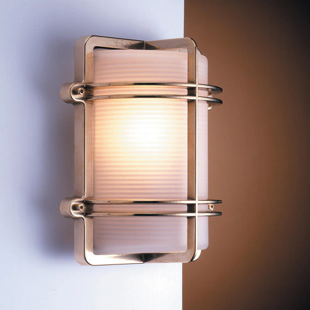 Rectangular Bulkhead Wall Light