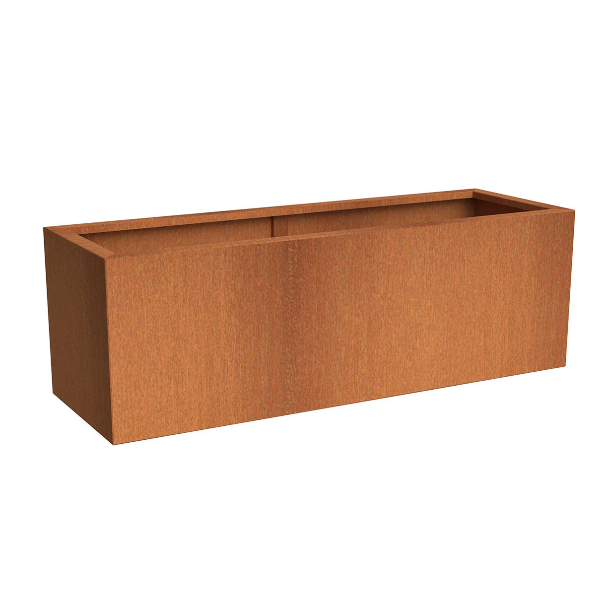 Rectangular Corten Steel Planters - Image 2