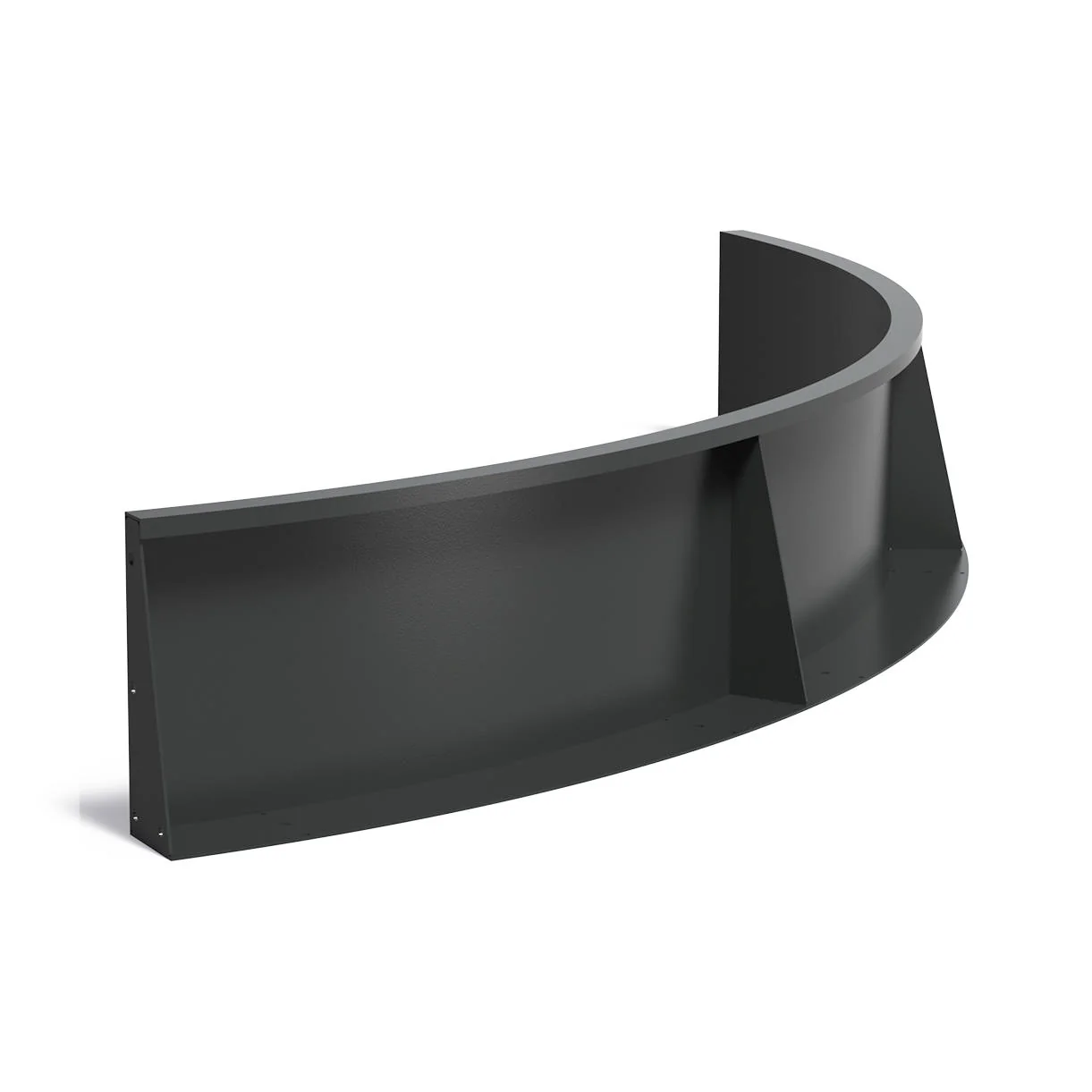 Retaining Walls Aluminium - Inside Curve - Image 2