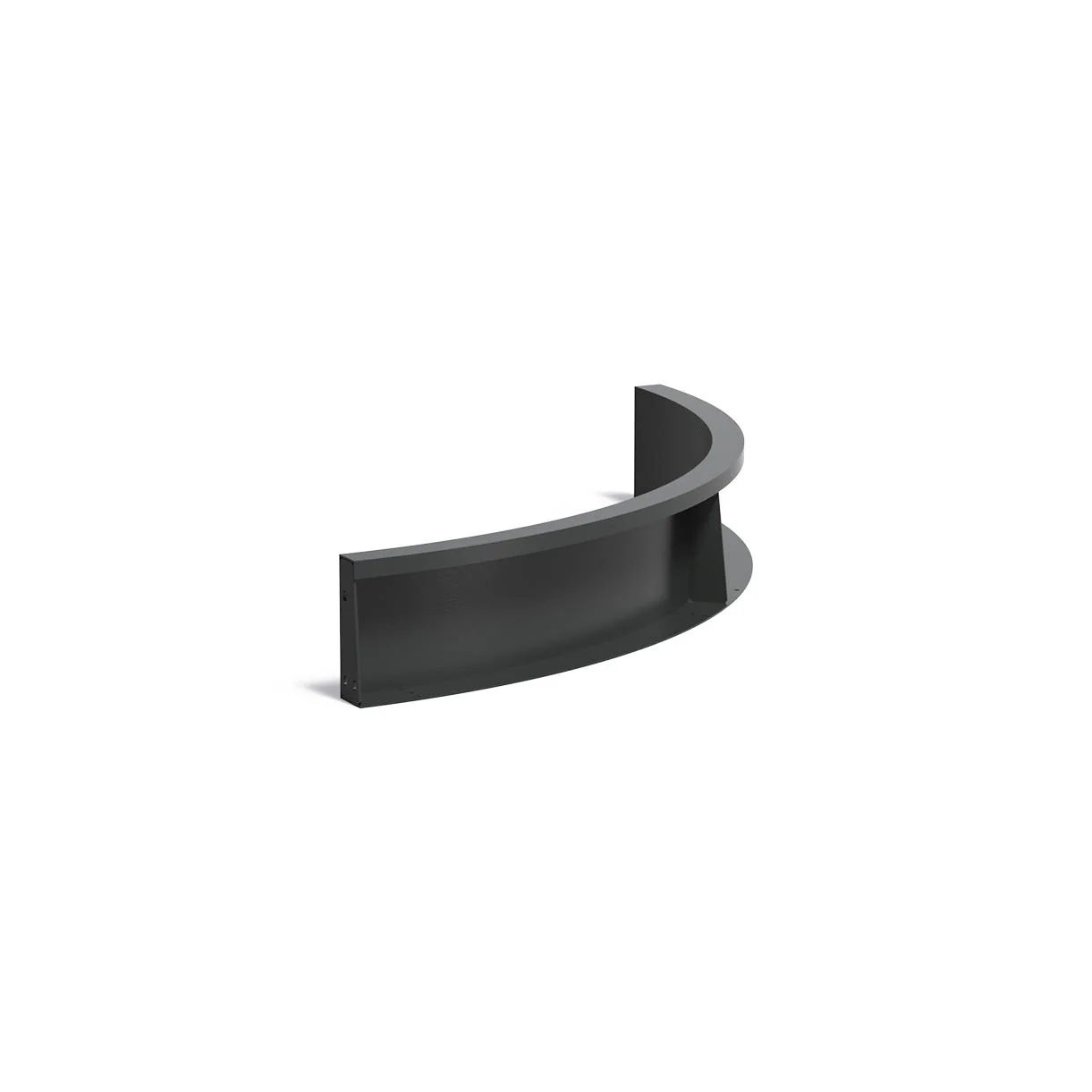 Retaining Walls Aluminium - Inside Curve - Image 4