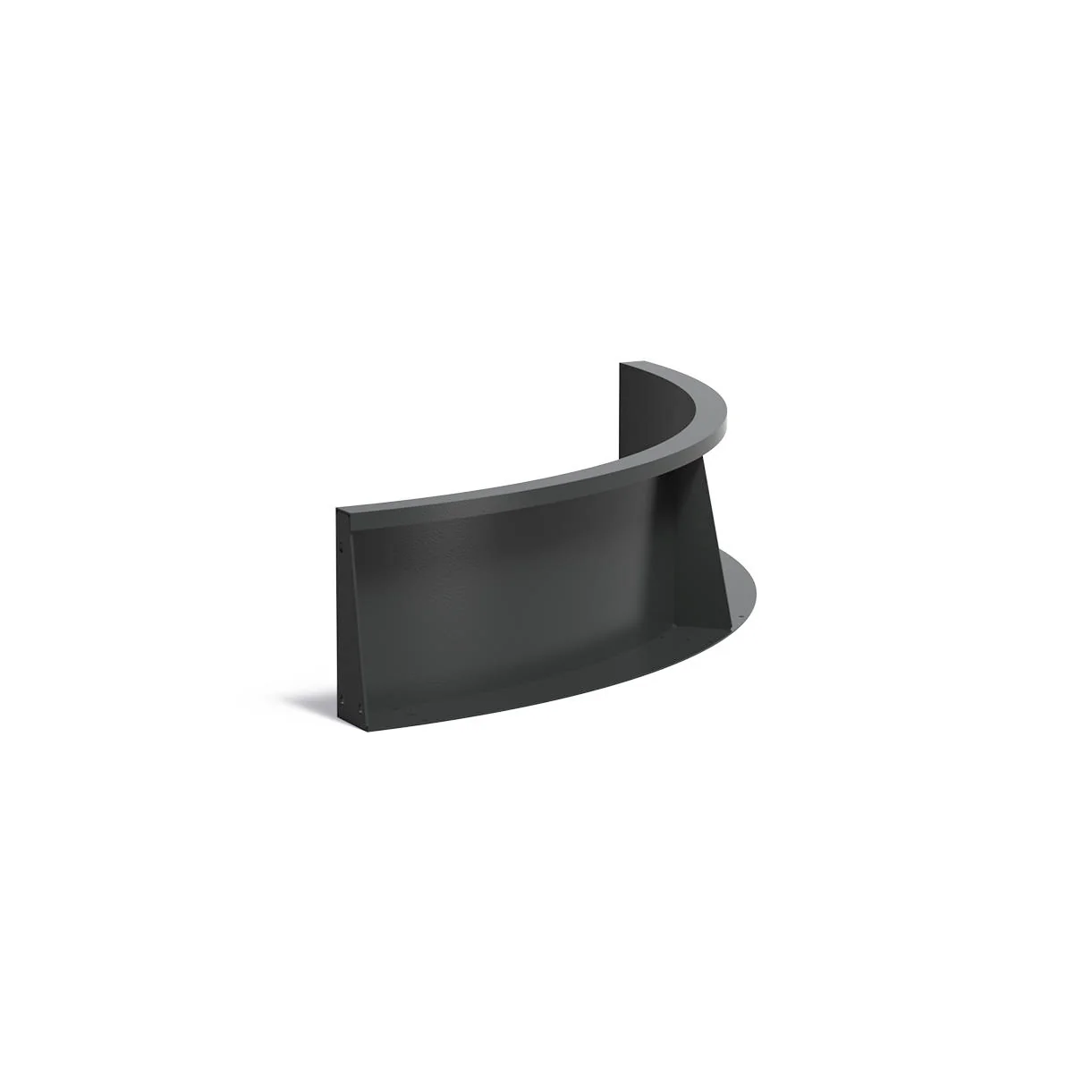 Retaining Walls Aluminium - Inside Curve - Image 8